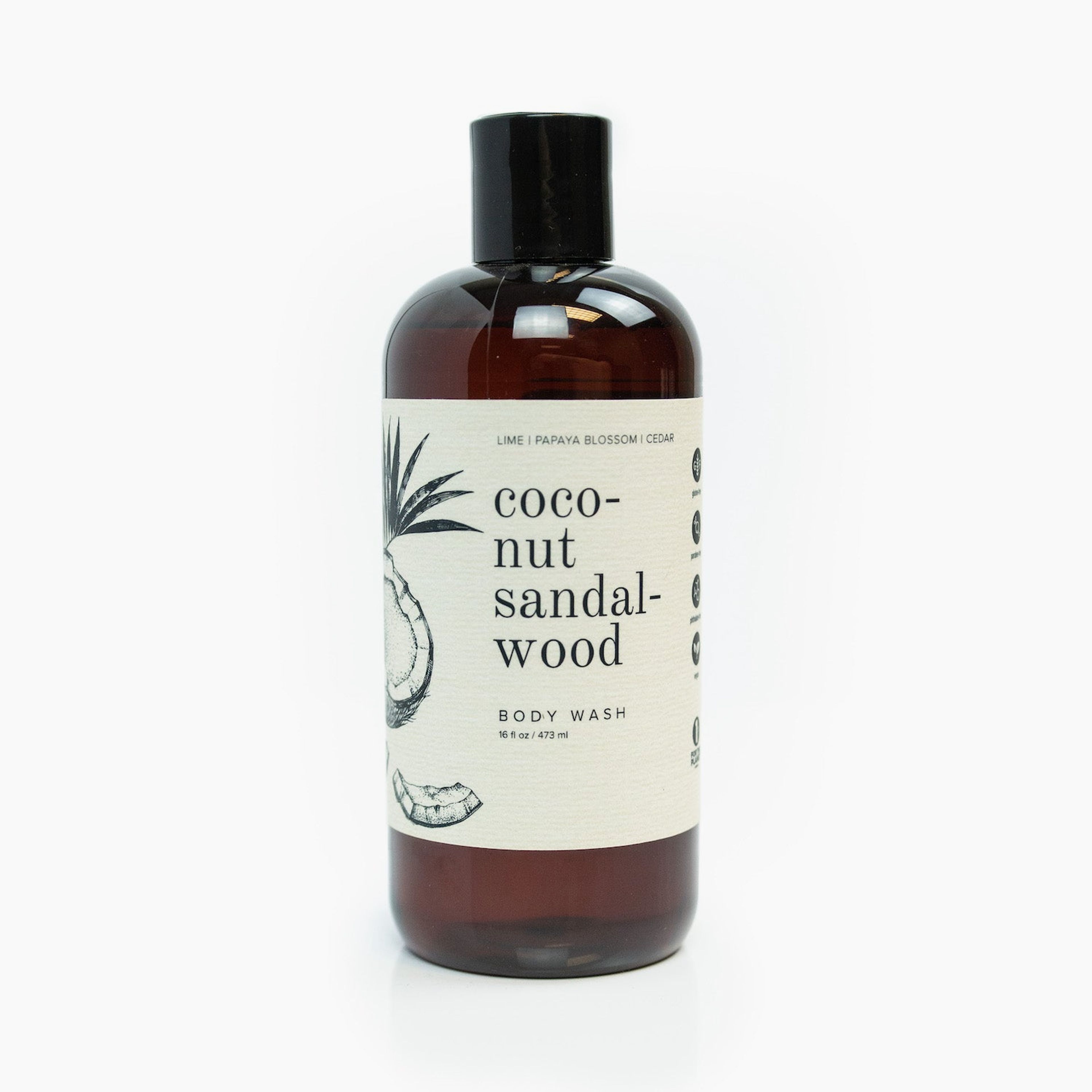 Coconut Sandalwood Body Wash