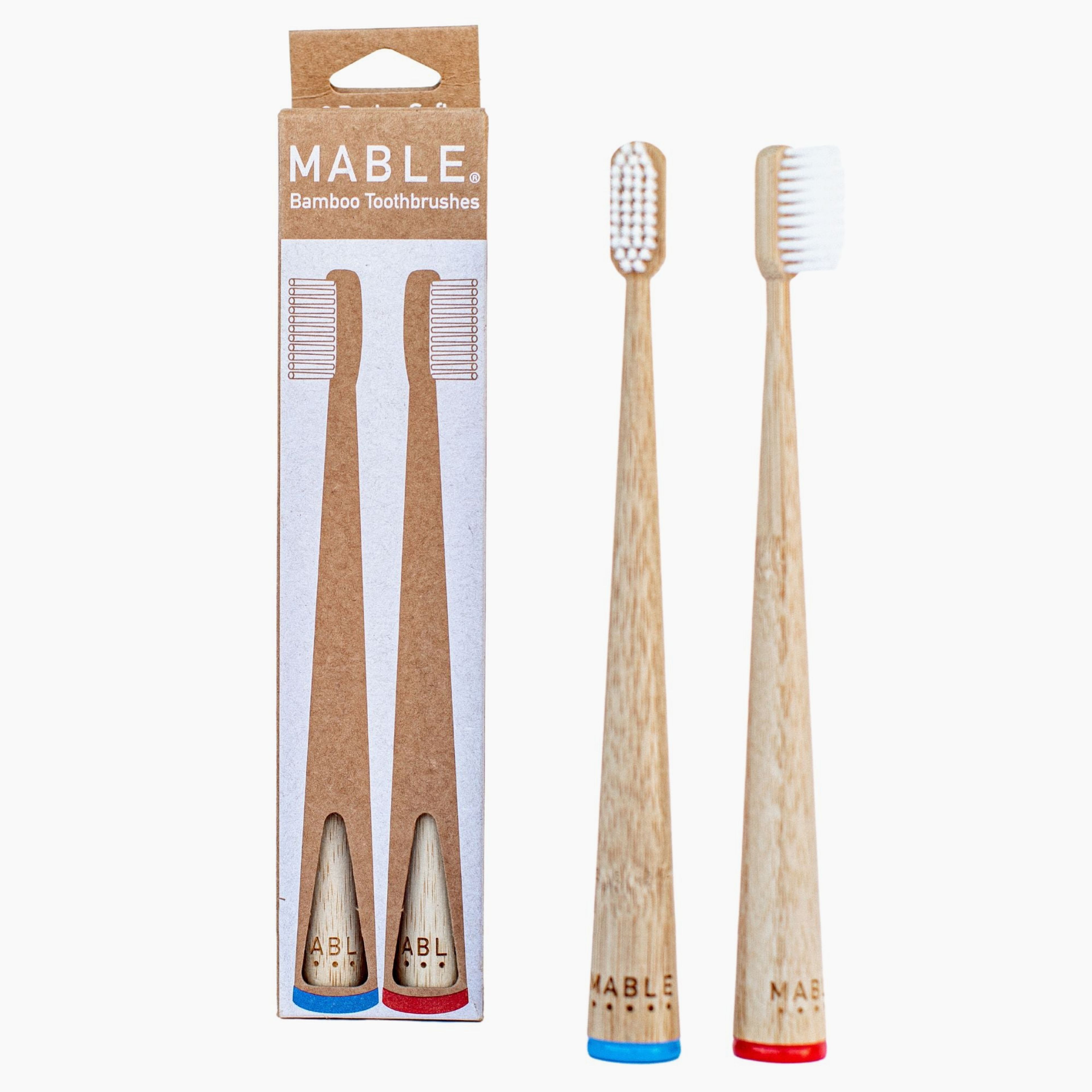 Bamboo Toothbrush - 2 Pack