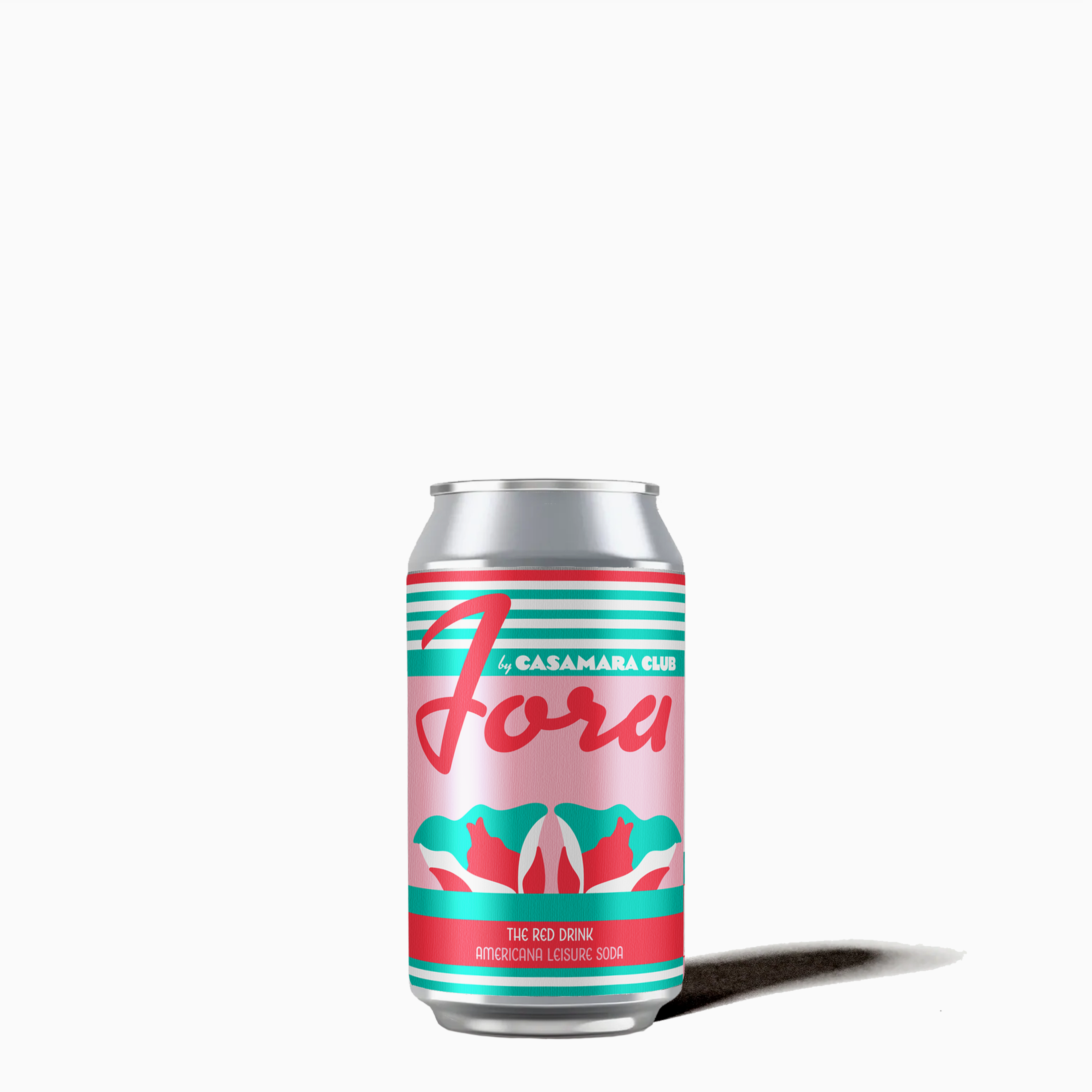 Fora cans, strawberry blossom — Garden District botanical soda