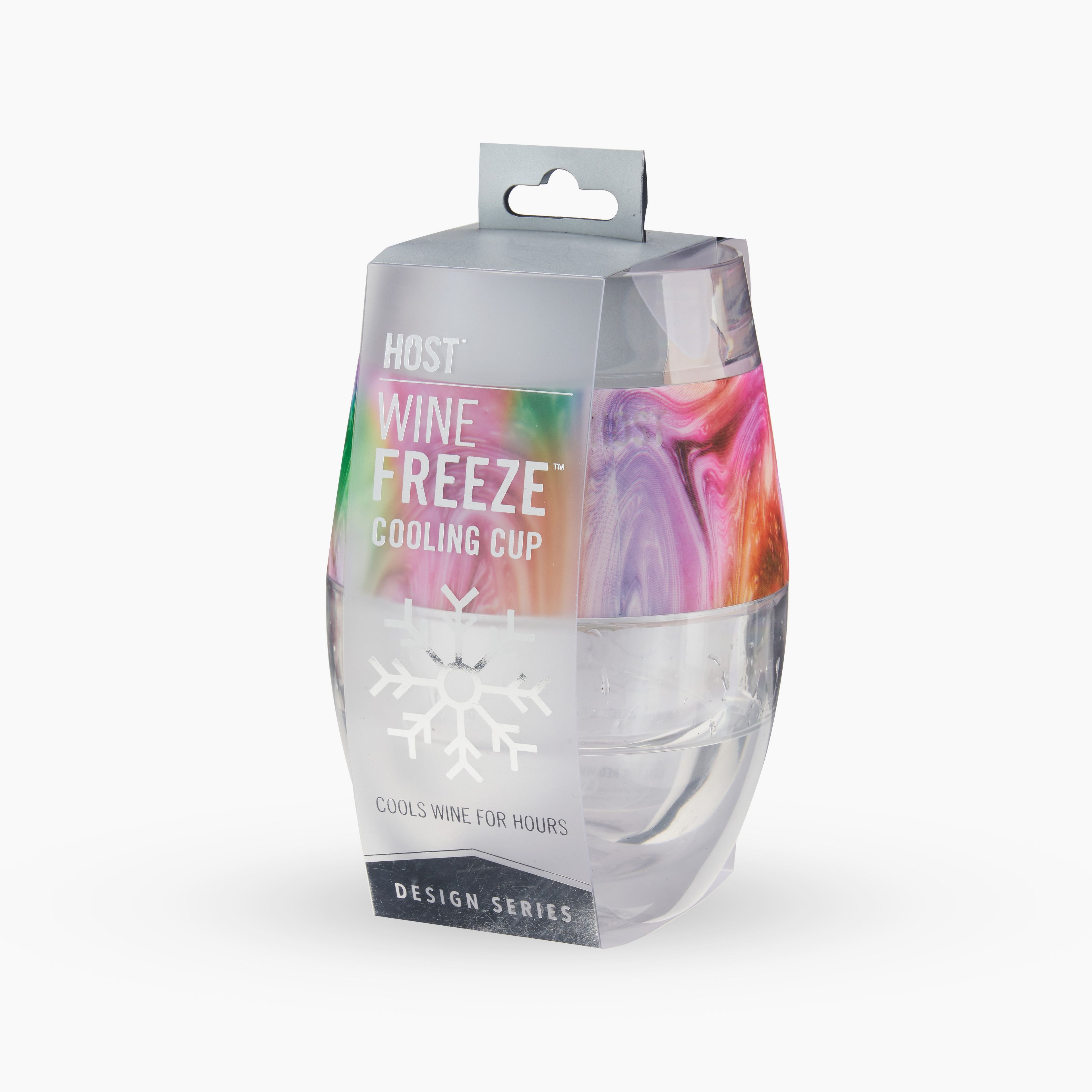 Wine FREEZE Cooling Cup in Unicorn Swirl