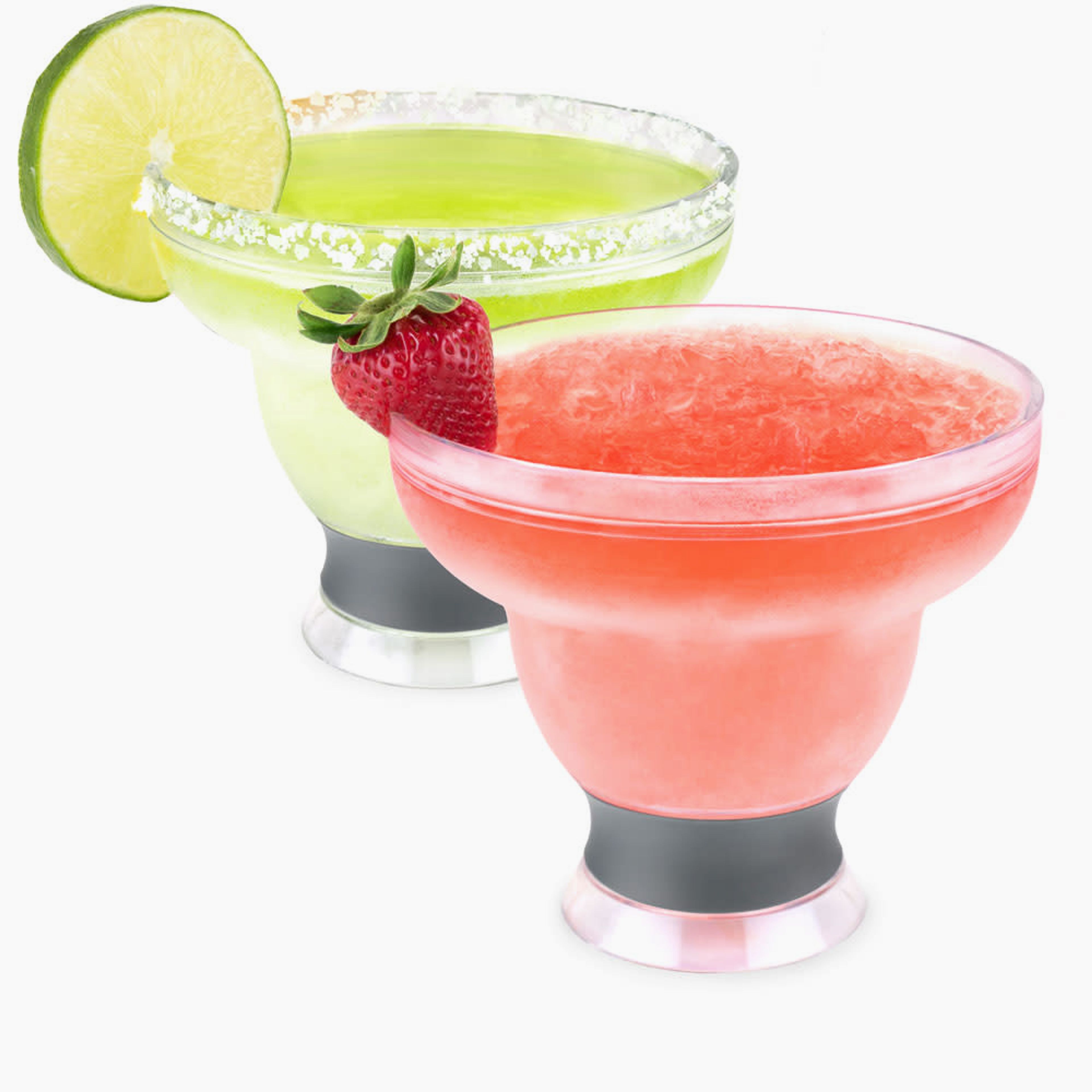 Margarita FREEZE Cooling Cup in Grey, Set of 2