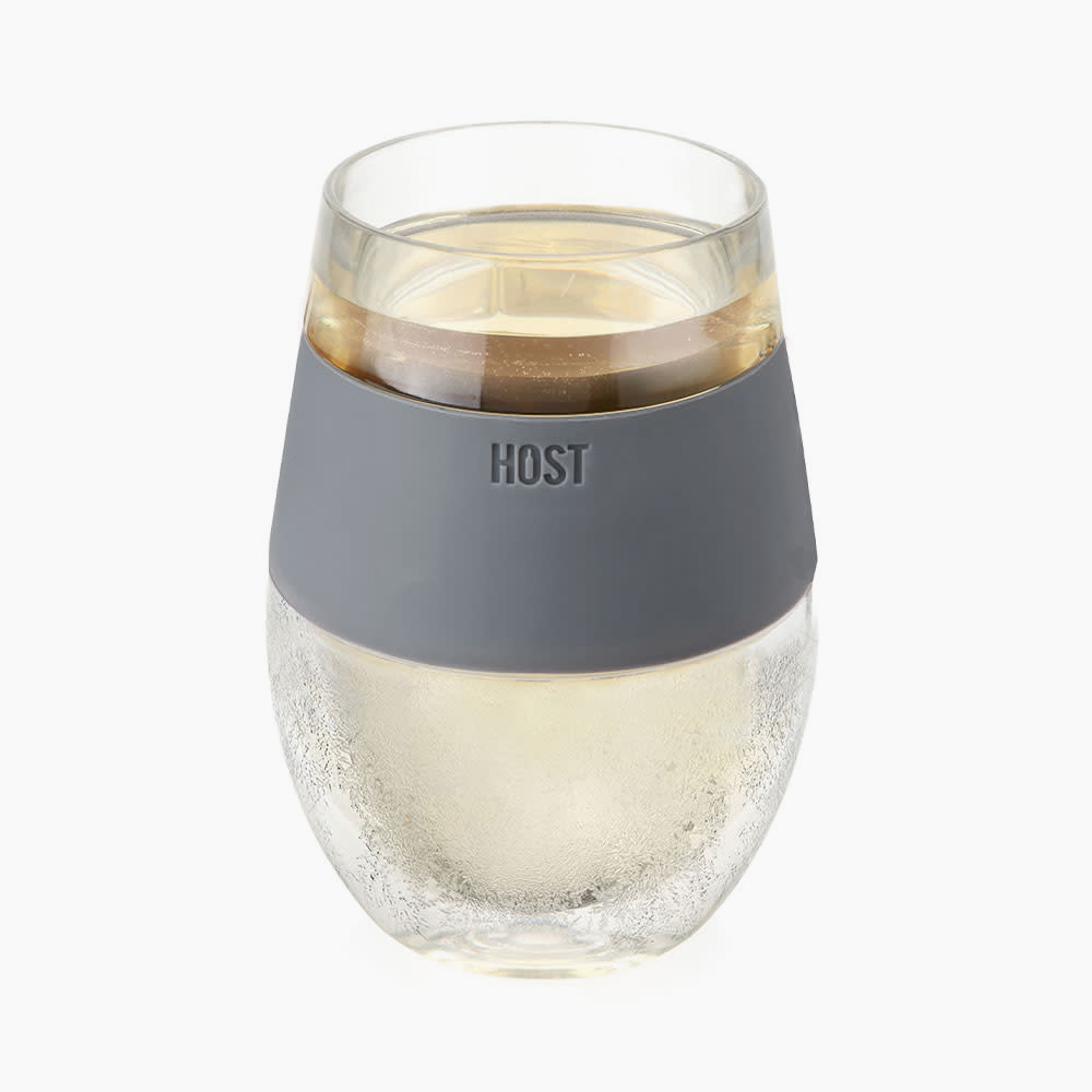 Wine FREEZE Cooling Cup in Grey