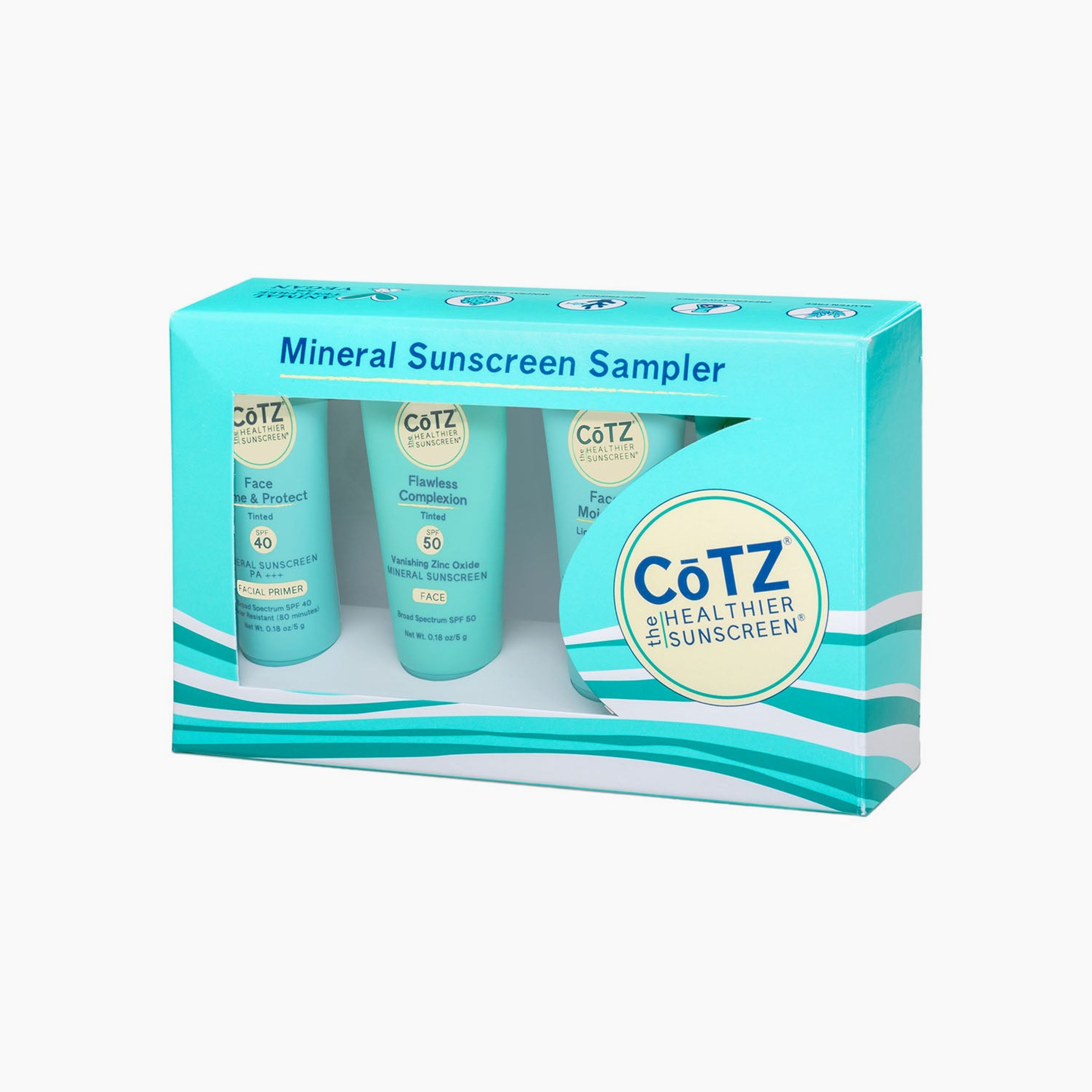 CoTZ Mineral Sunscreen Sampler