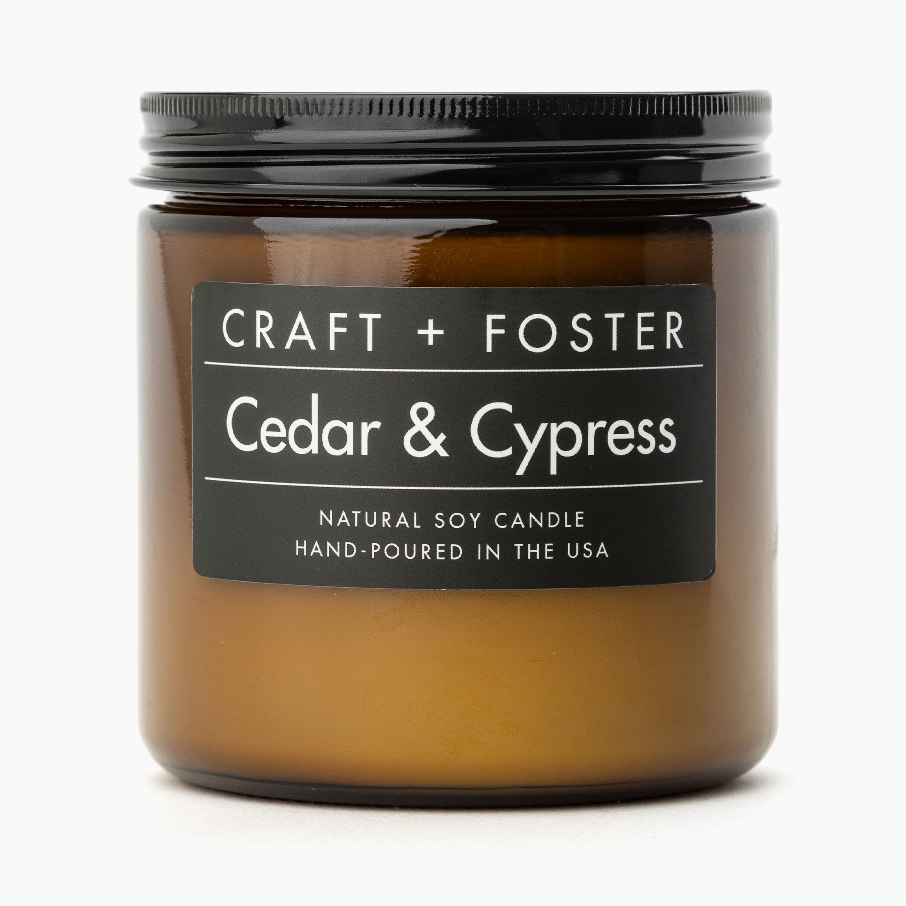 Cedar & Cypress - Natural Soy Wax Candle