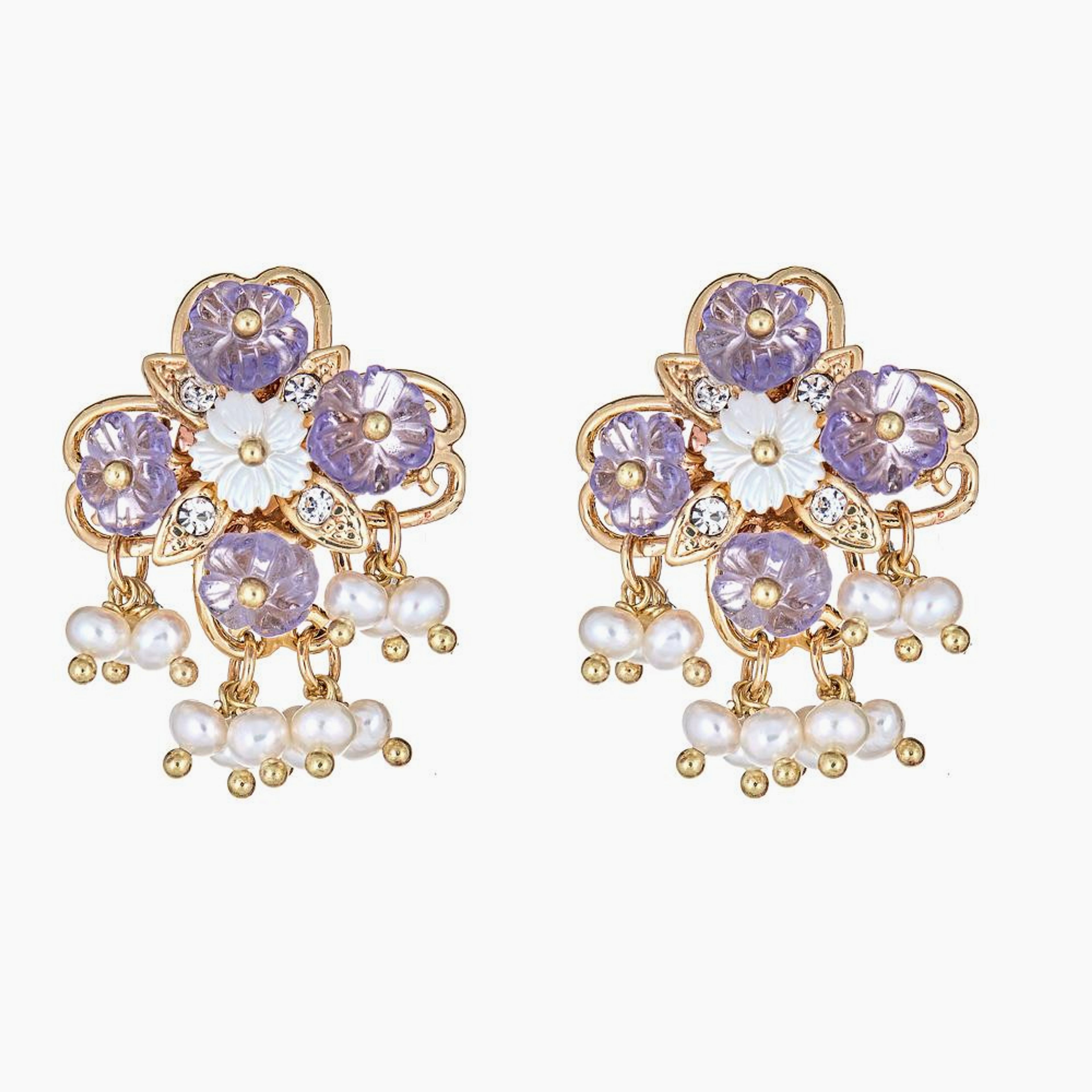 Pearl Bouquet Earring