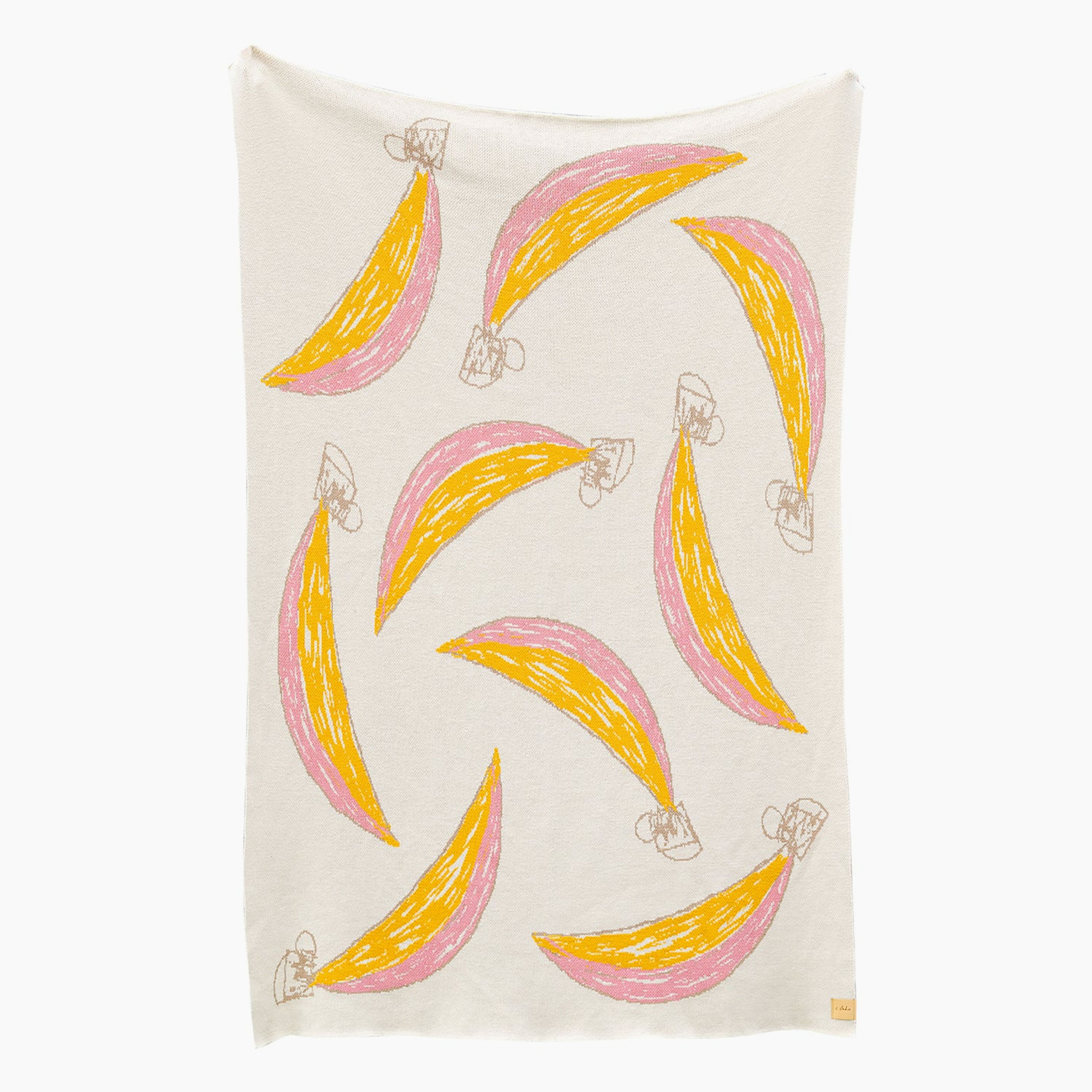 The Banana Throw Blanket | Merino Wool