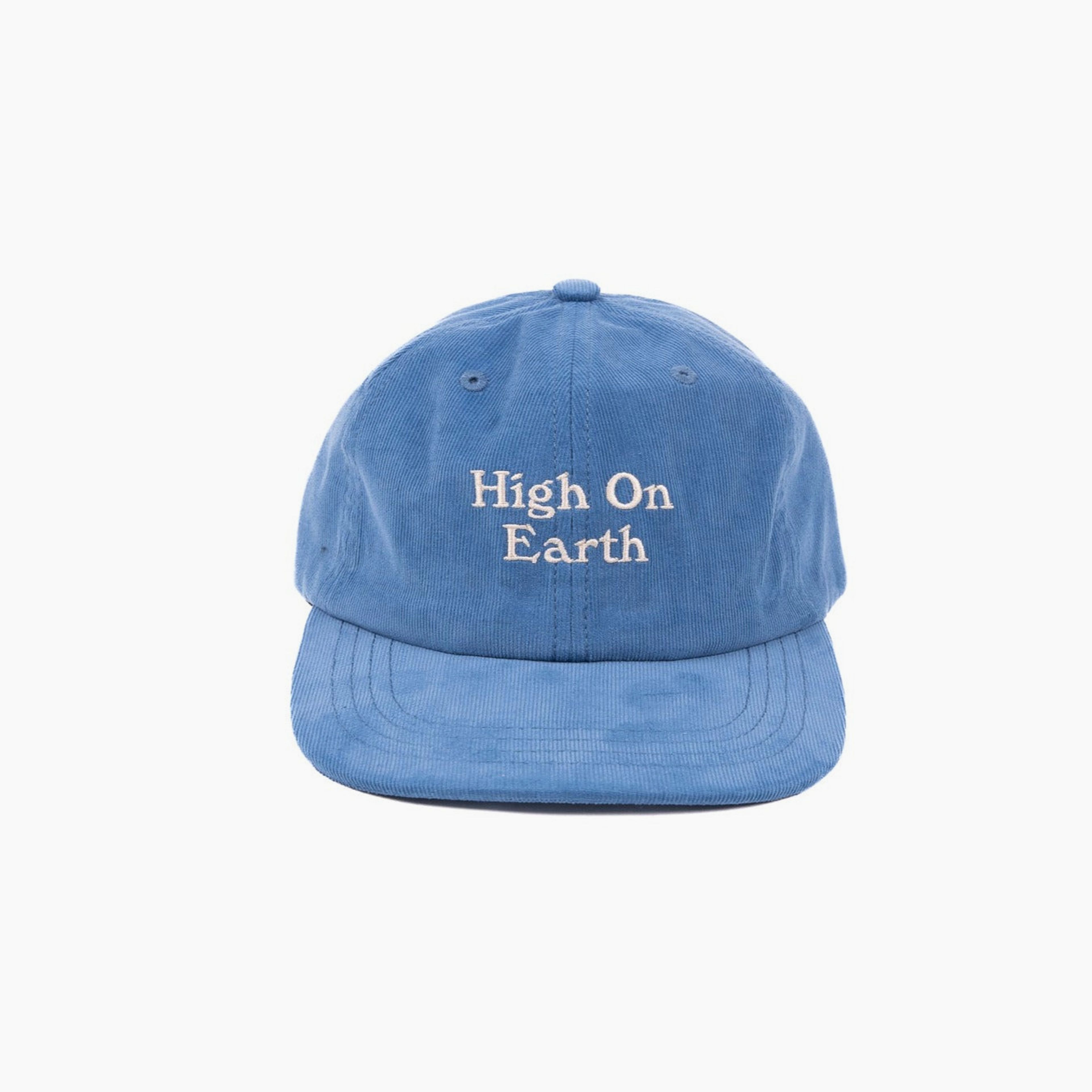 High On Earth hat - Blue Corduroy