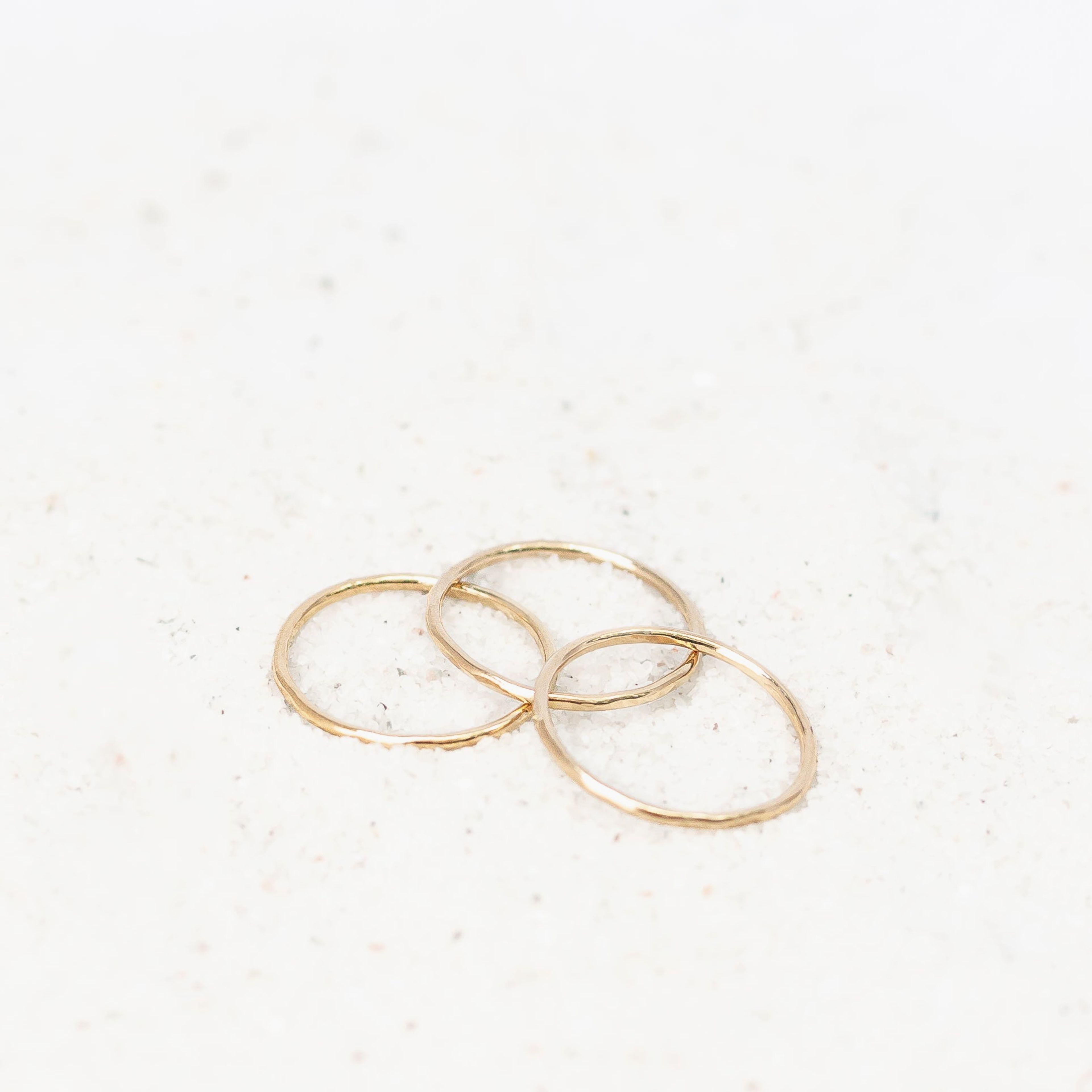 Tiny and Shiny Thin Band Ring