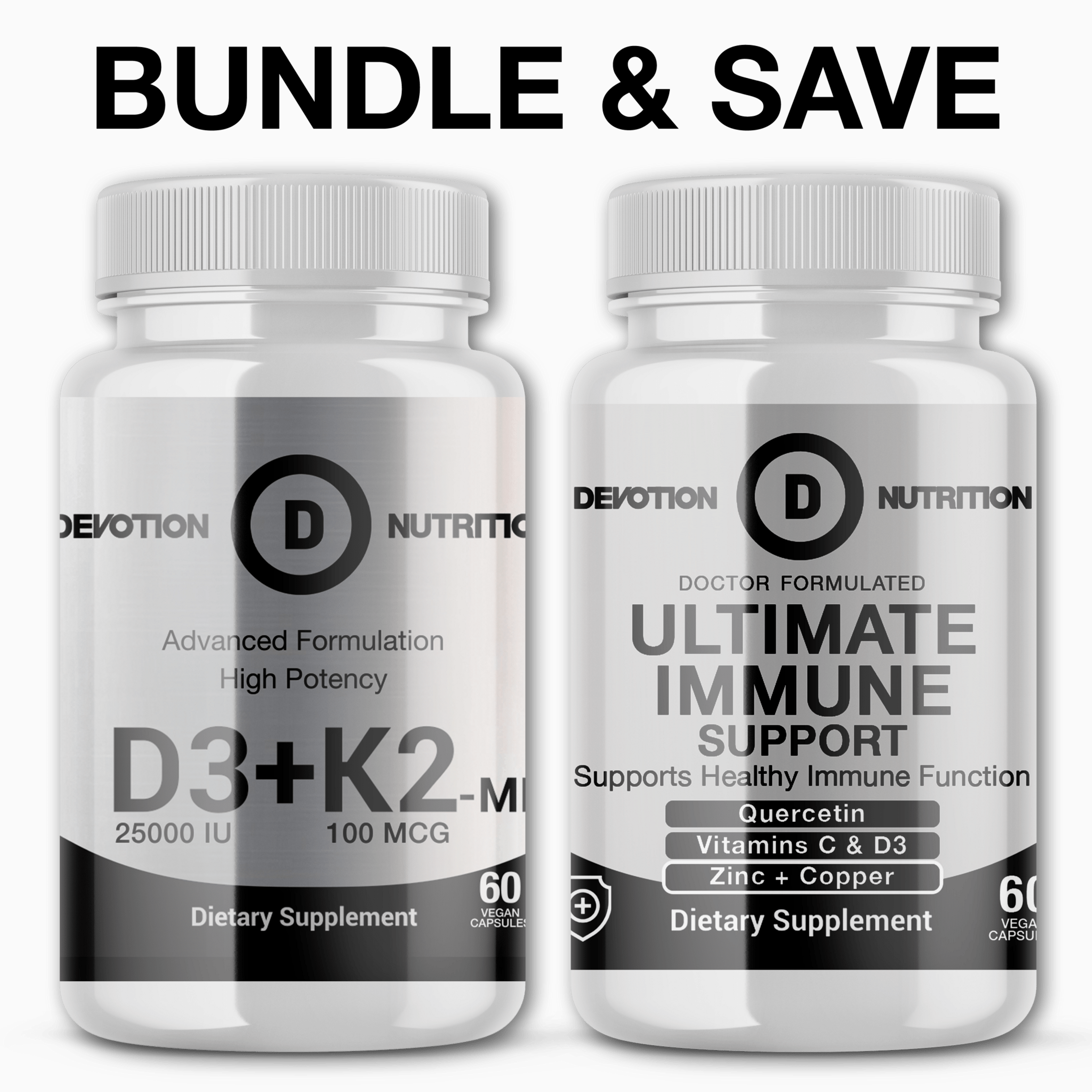 Ultimate Immunity Bundle | Vitamin D3 + Immune Support