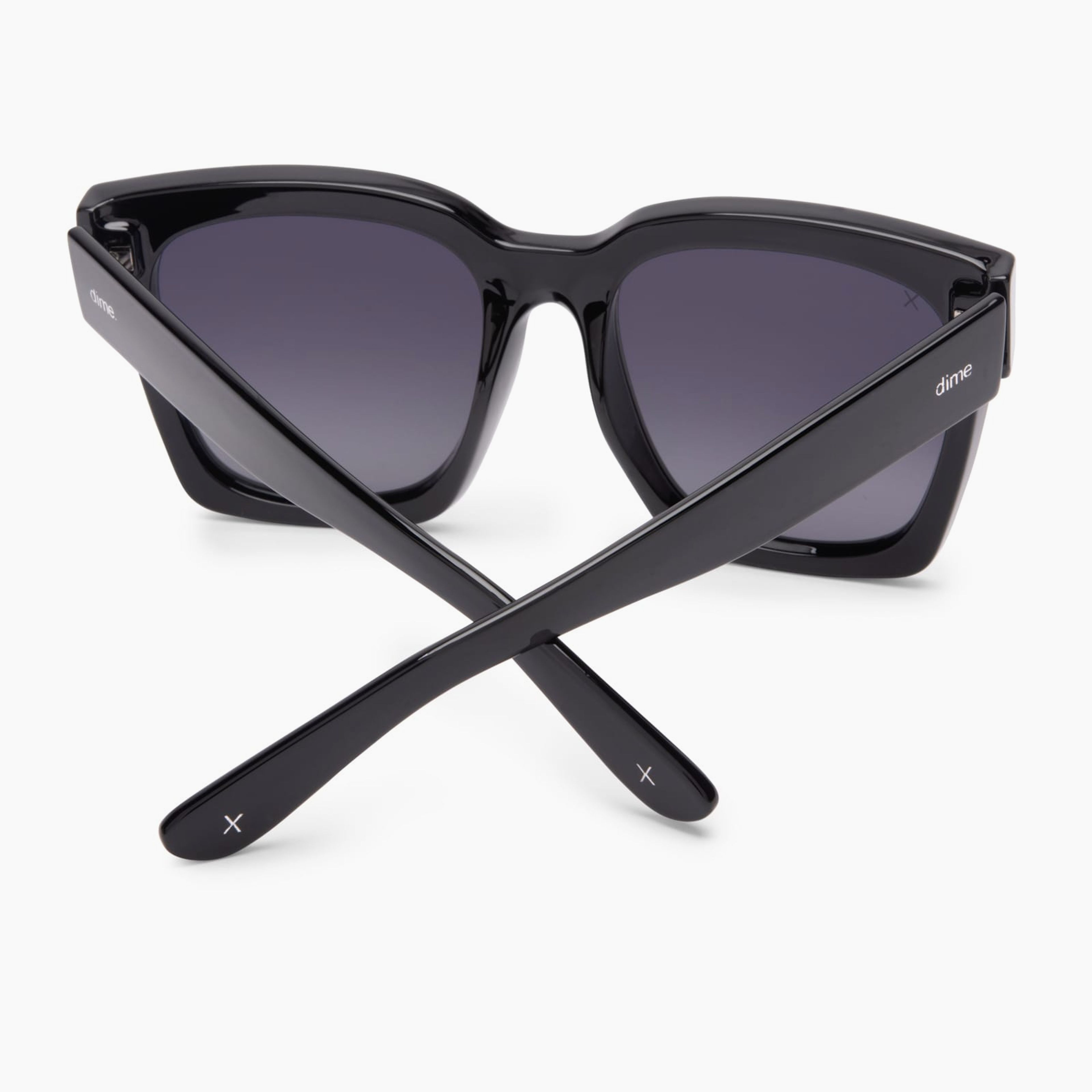 anonymous - black + grey gradient polarized sunglasses