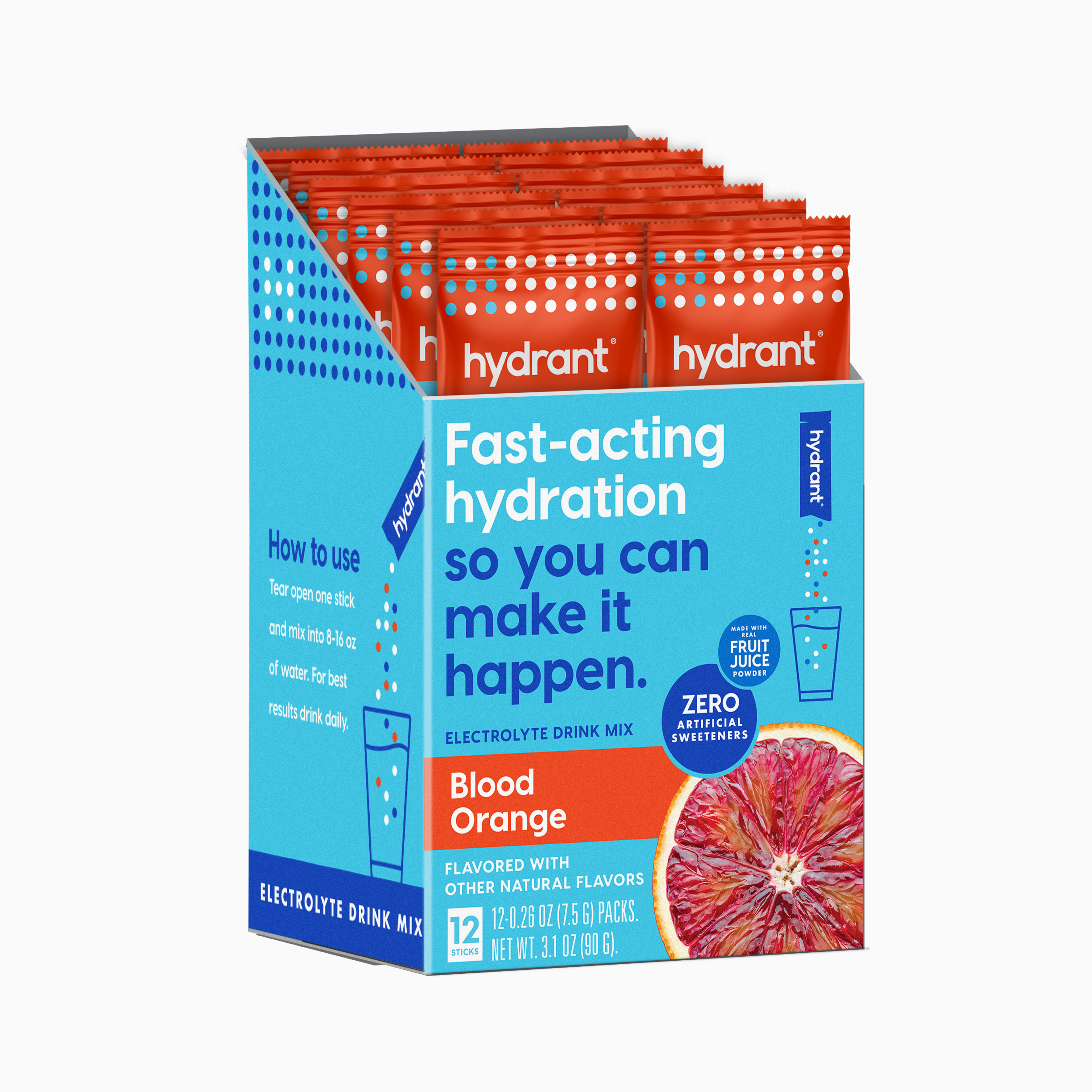 12-Pack Caddie Rapid Hydration Mix