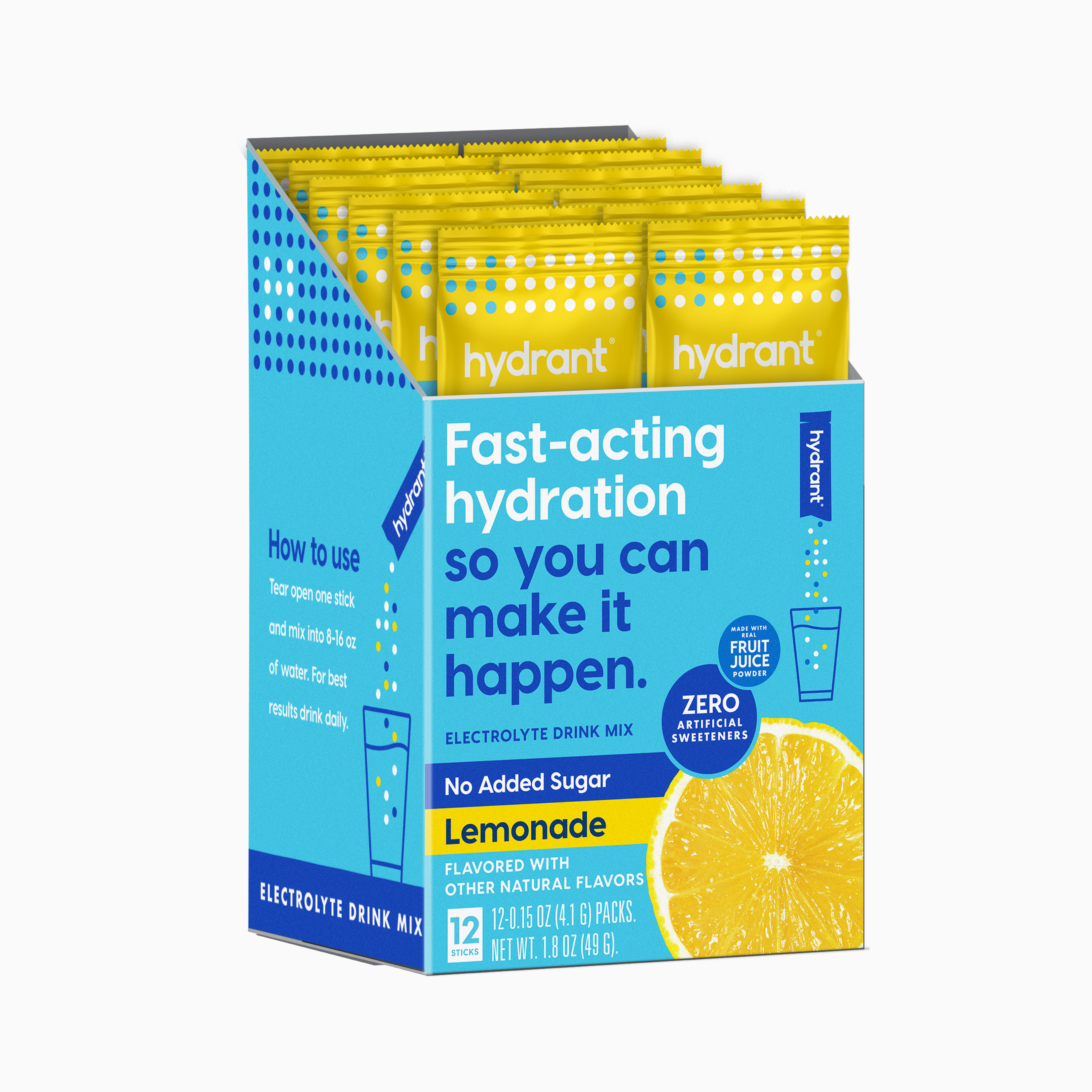12-Pack Caddie Rapid Hydration Mix