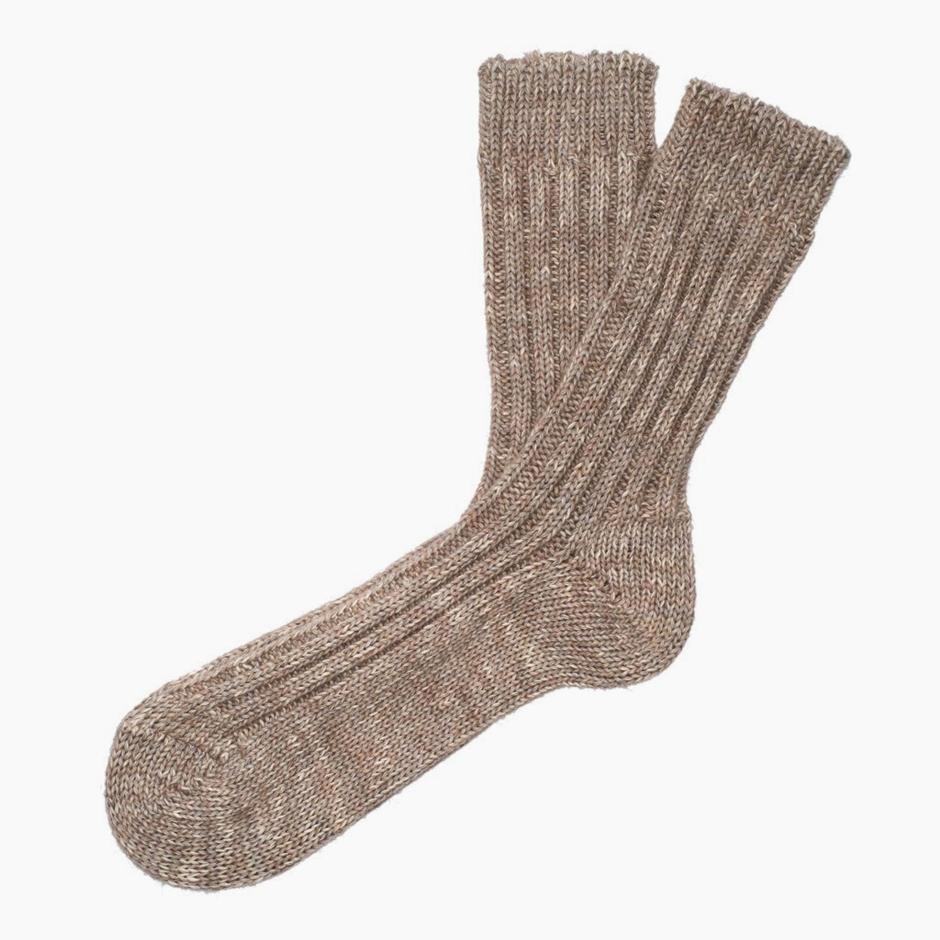 Niseko Men's Socks - Brown
