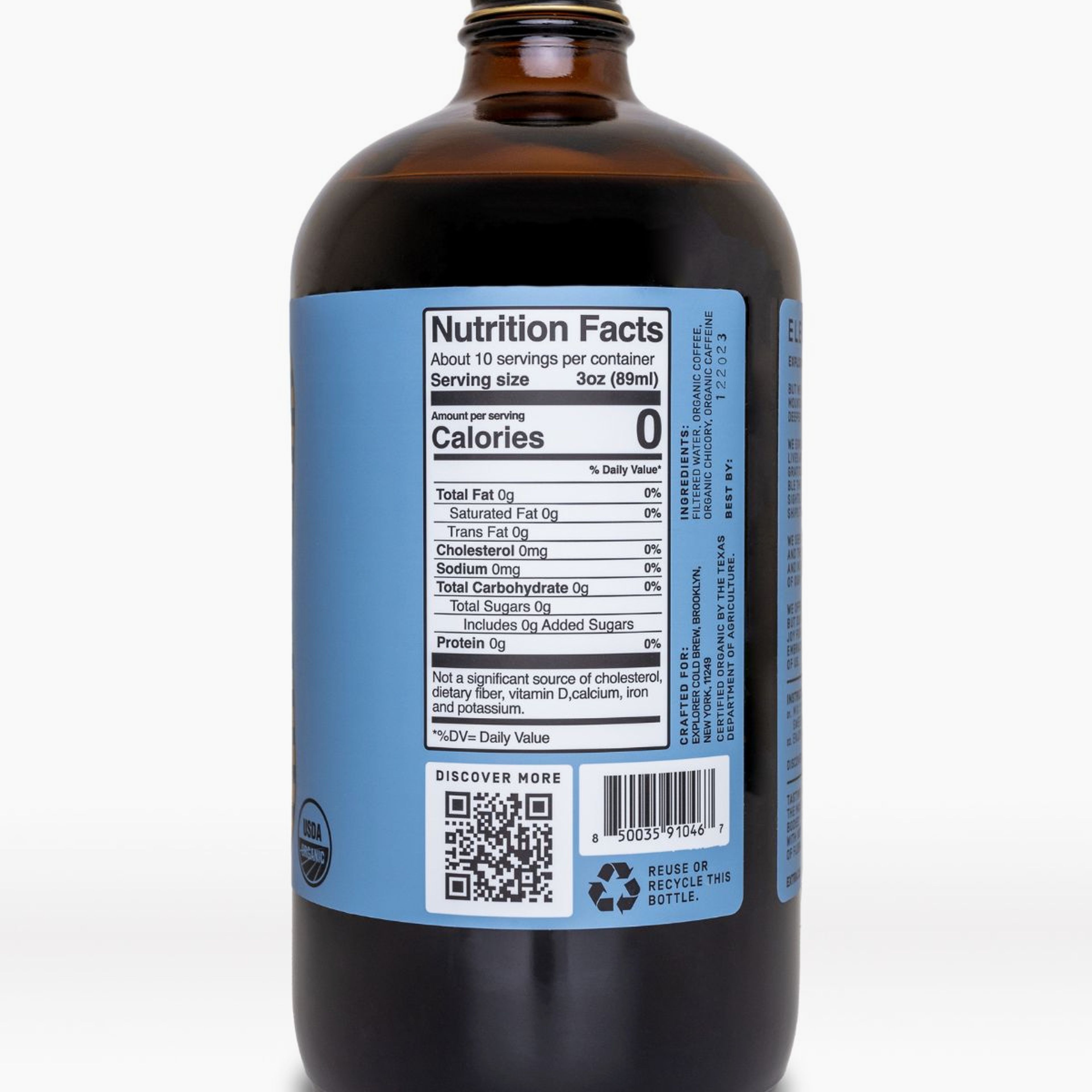 The Maverick Extra Strength Cold Brew Concentrate | 32oz | Makes 20 Cups