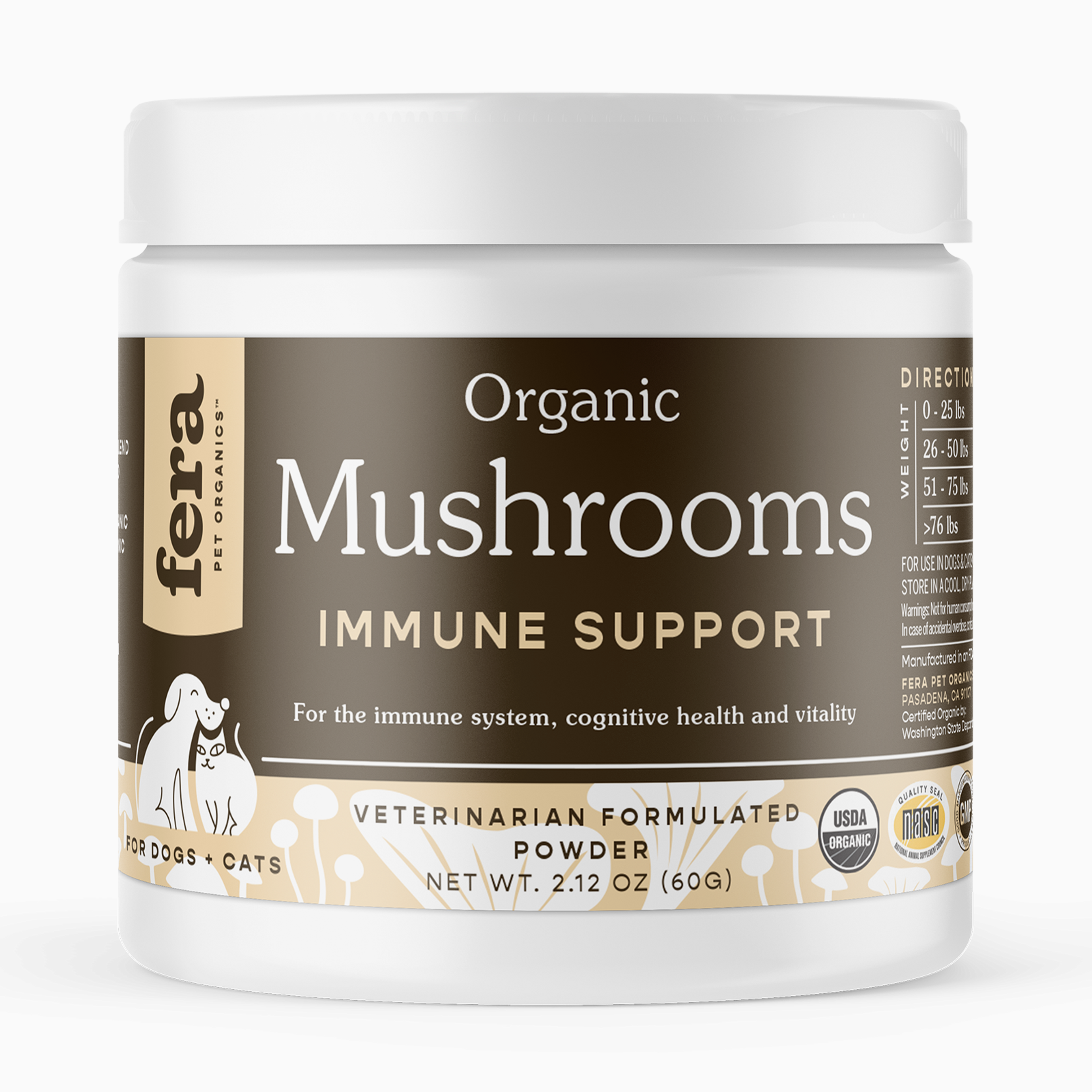 USDA Organic Mushroom Blend for Immune Support