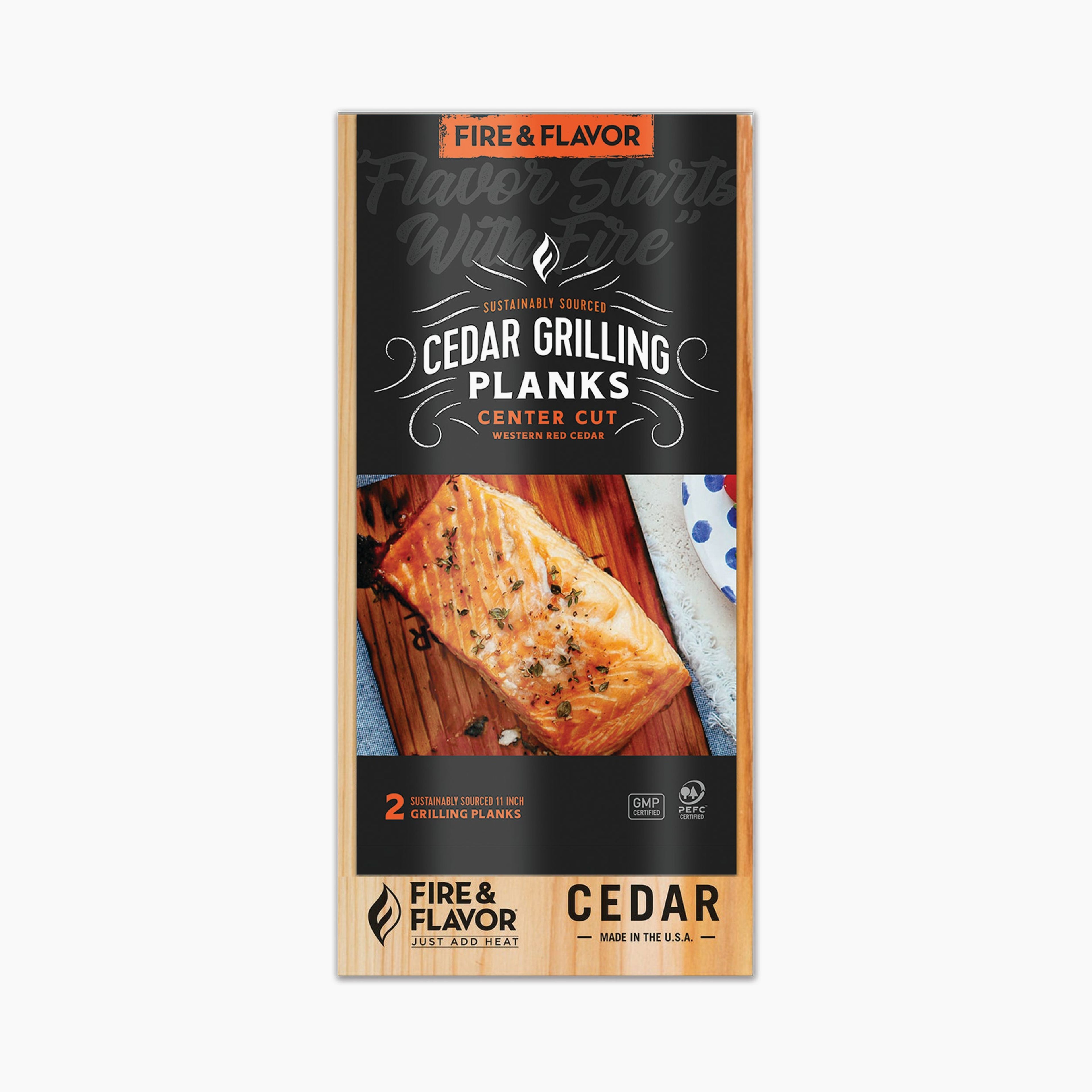 Fire & Flavor Cedar Grilling Planks