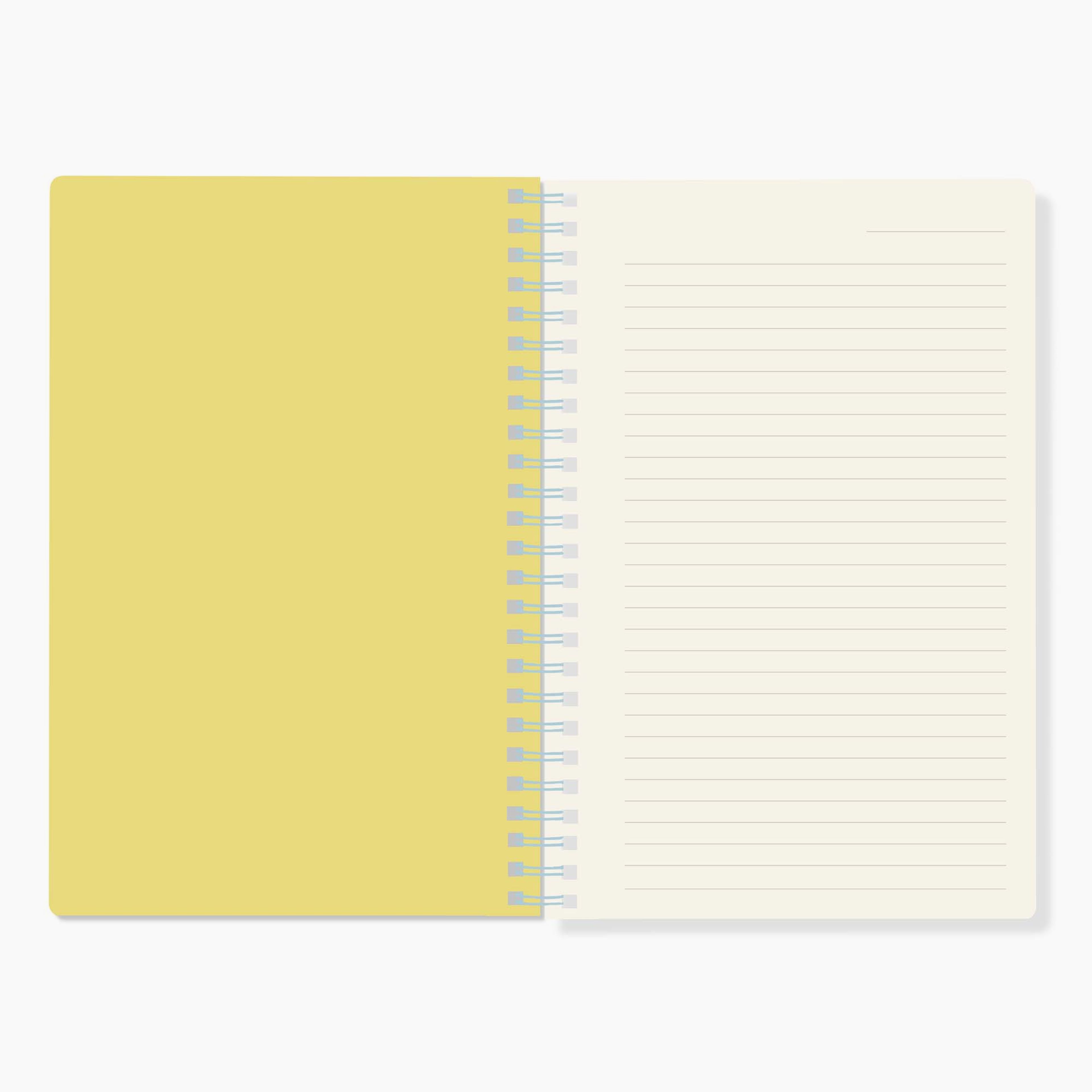 Mod Paisley Slim Paperback Spiral Journal