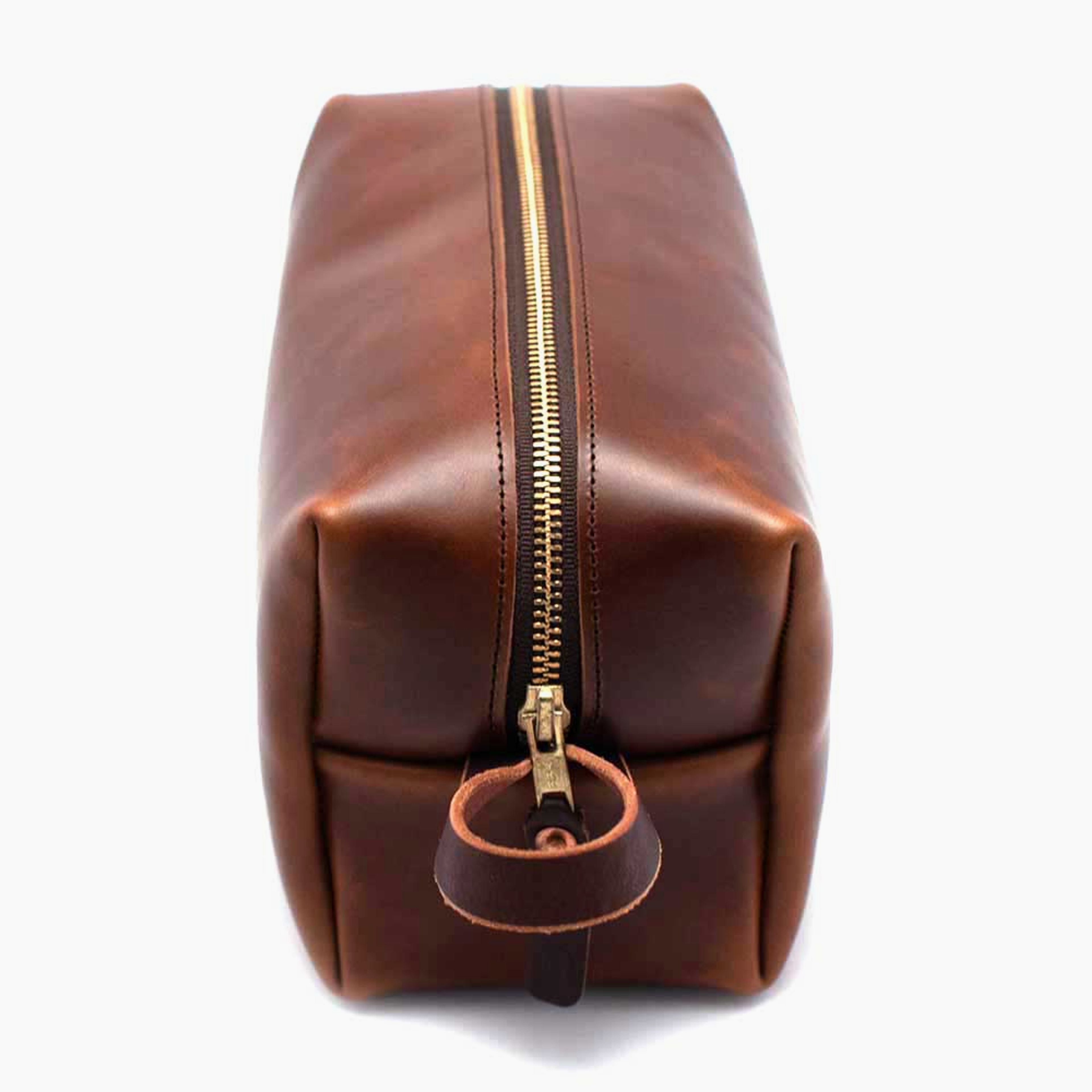 Leather Travel Kit- Waxy Brown