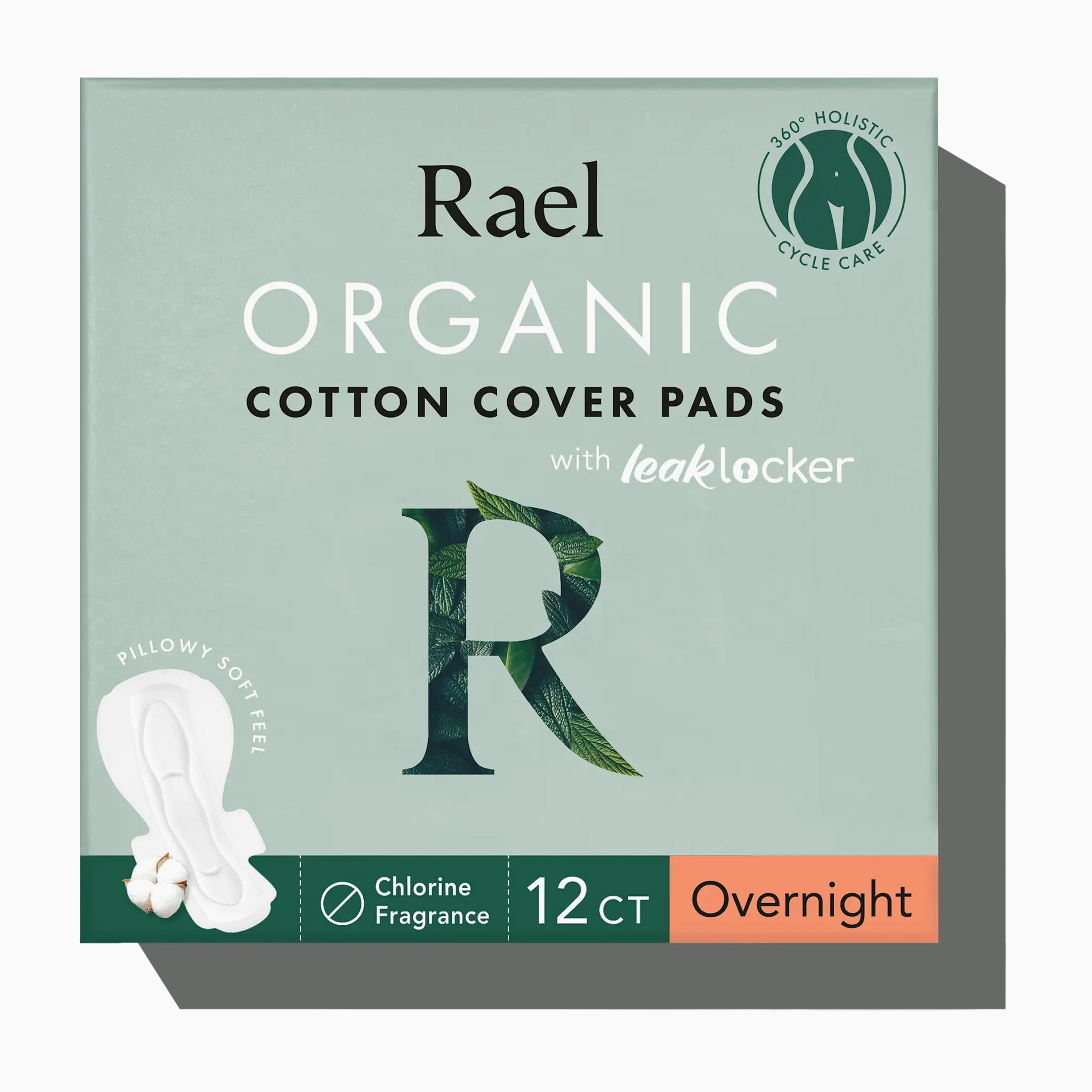 Organic Cotton Cover Overnight Pads