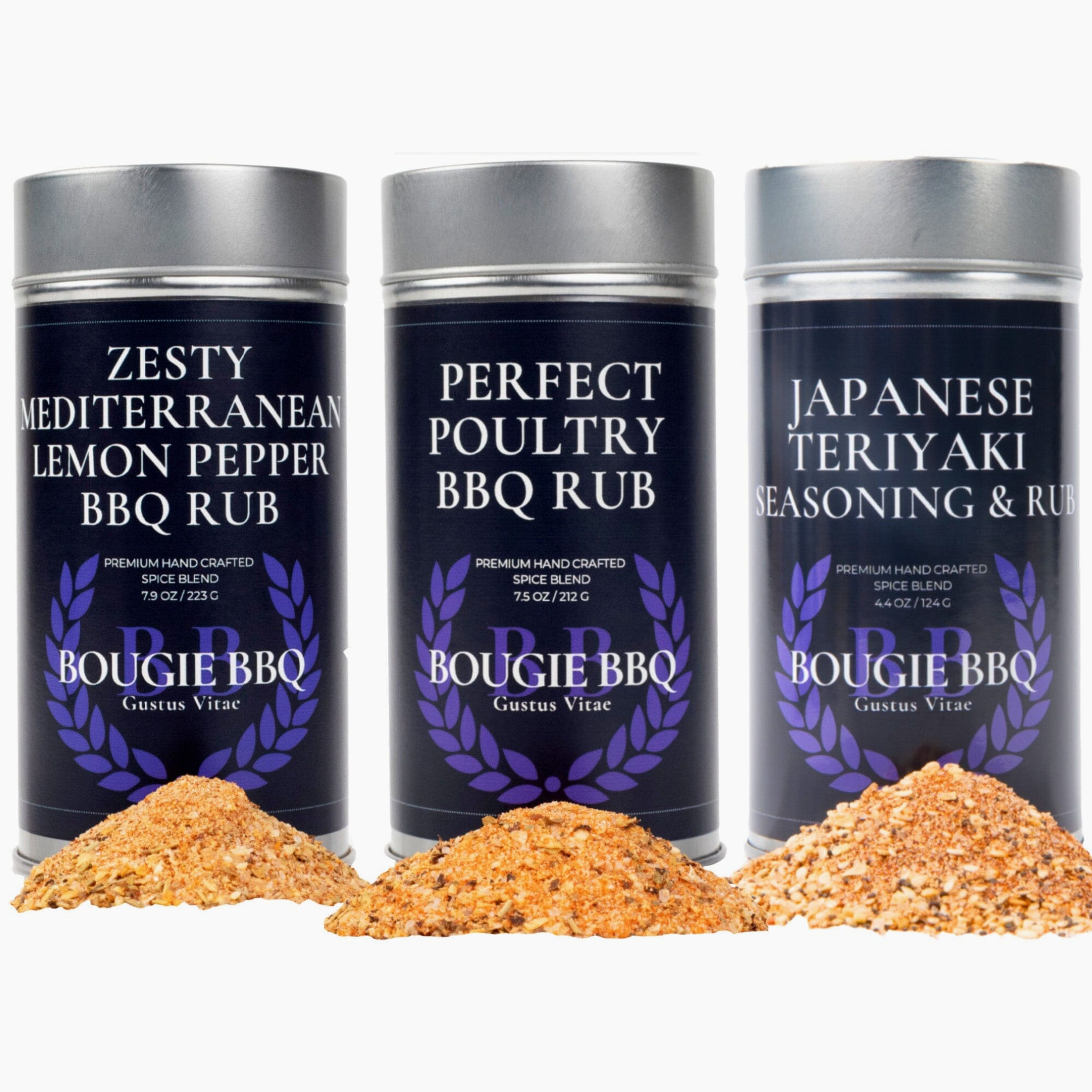 Deluxe Chicken BBQ Seasonings Collection - 3 Pack