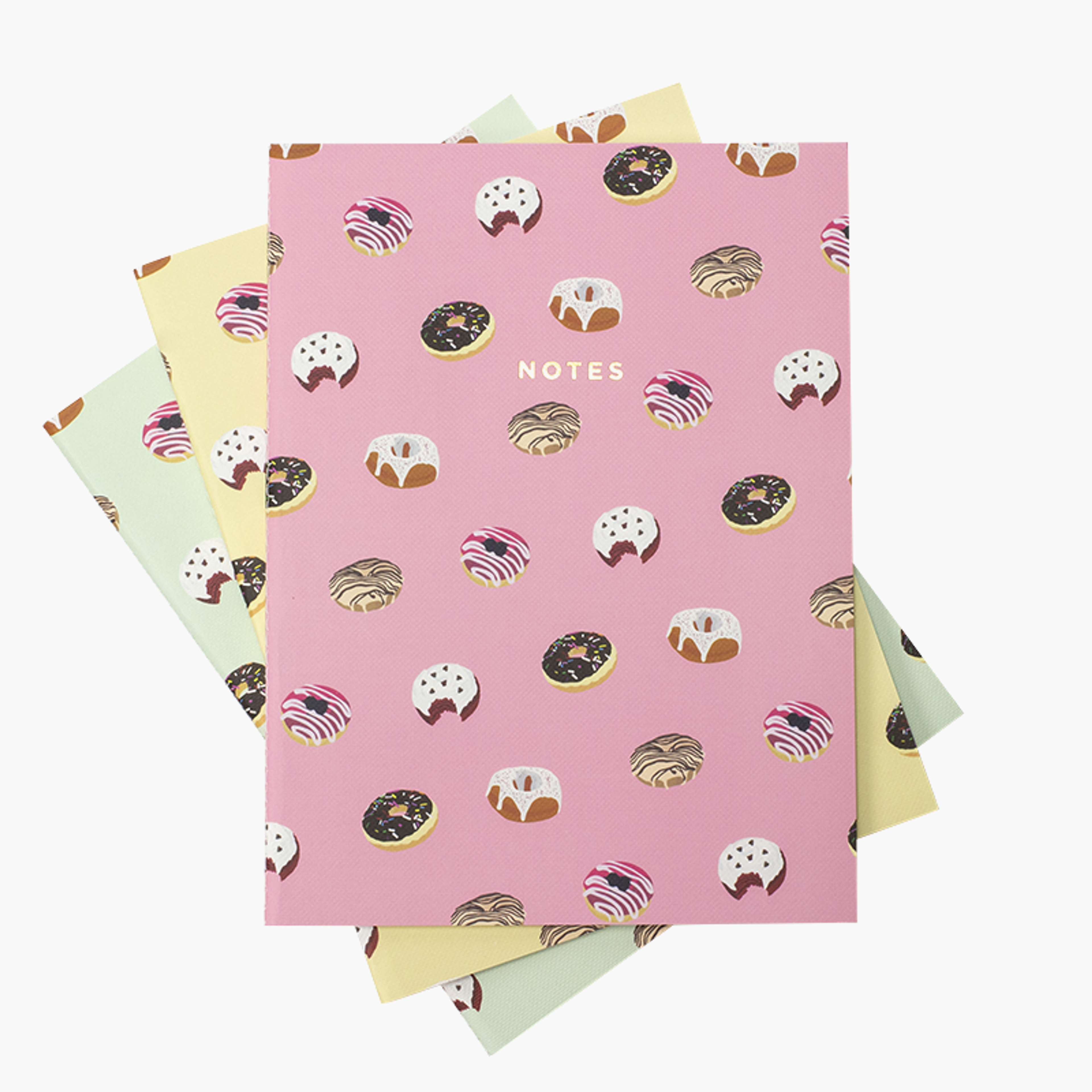 Large Donuts Notebook 3/Set