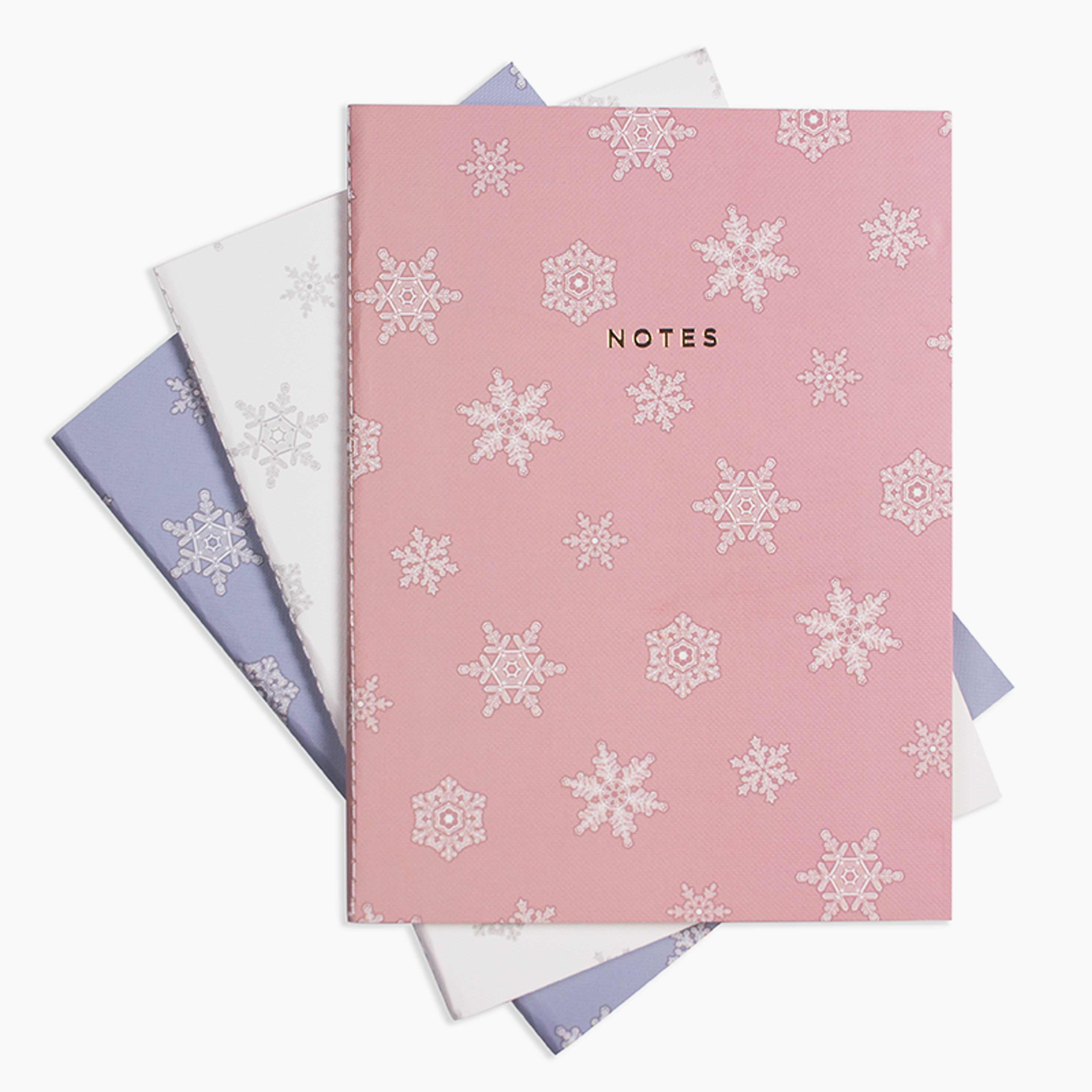 Large Let It Snow Notebook 3/Set