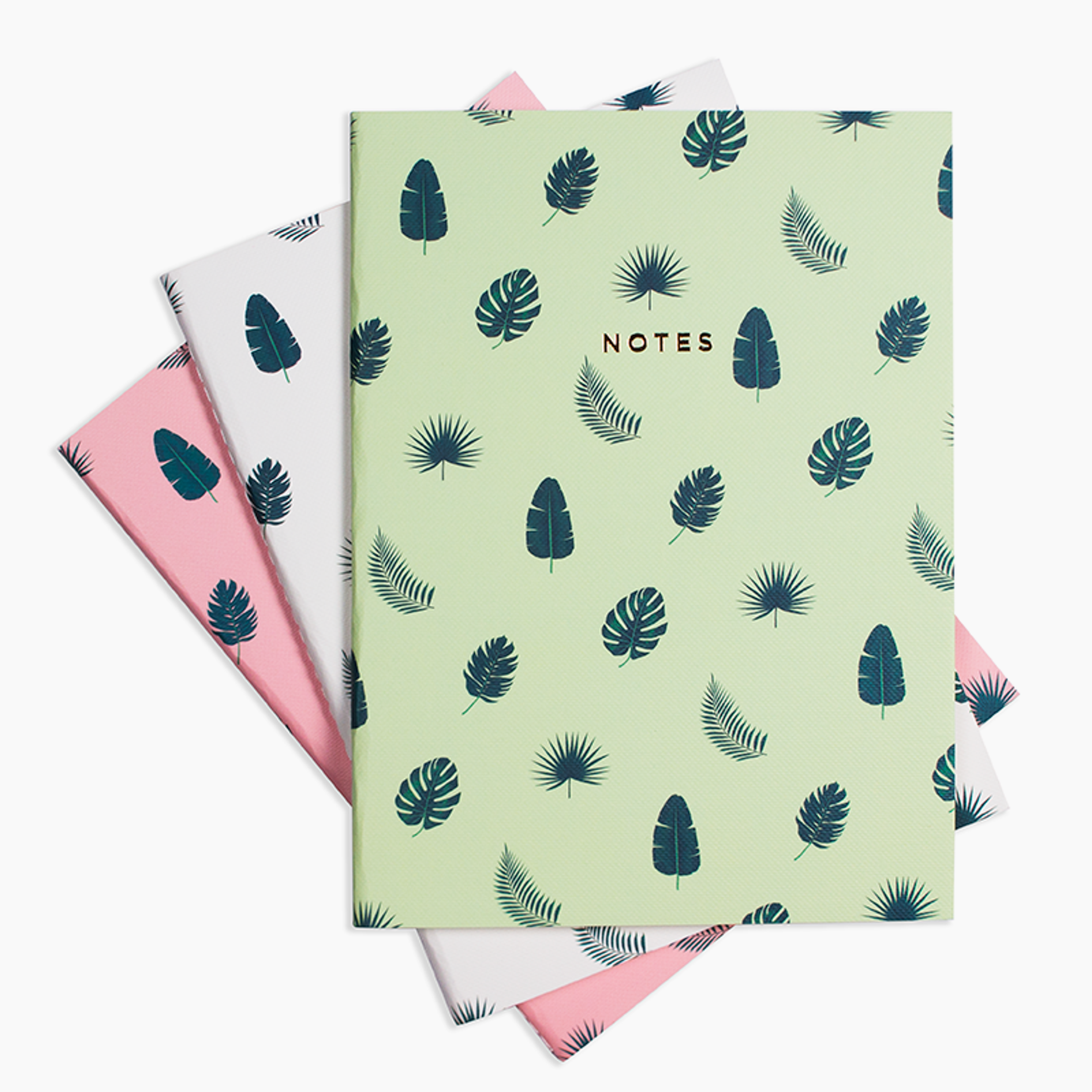 Large Tropical Vibes Notebook 3/Set