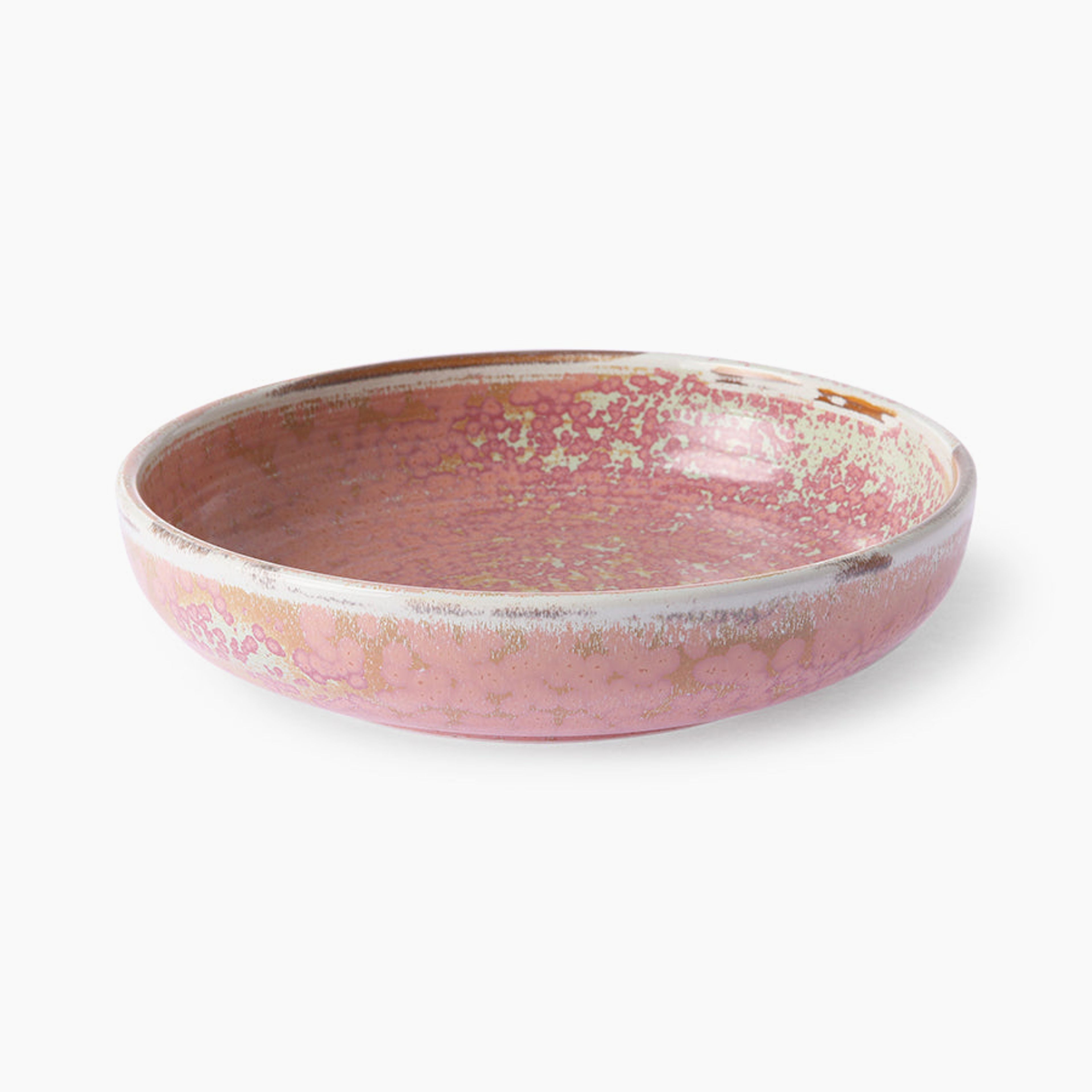 Chef ceramics - deep plate rustic pink - medium