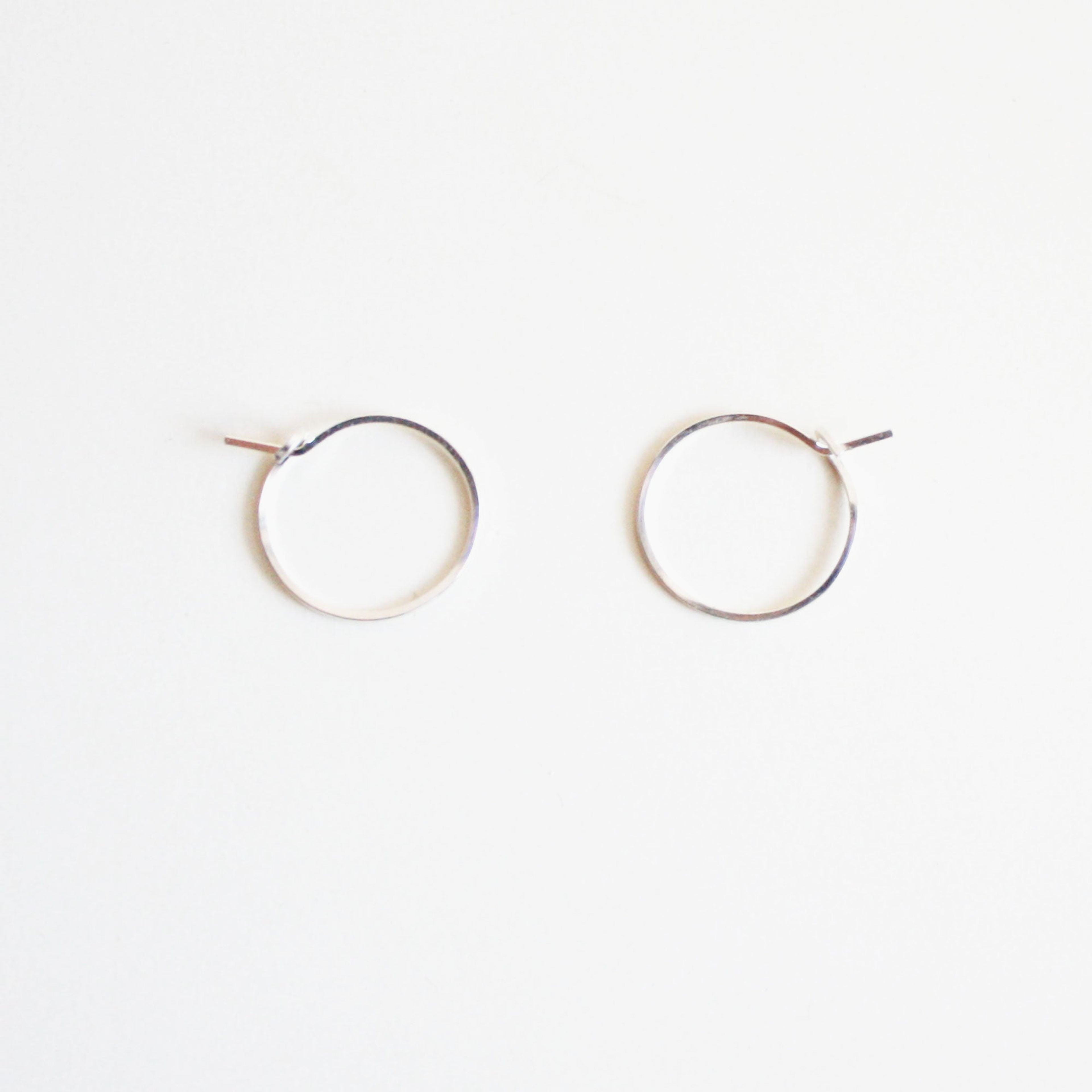 Mini Circle Hoop Earrings