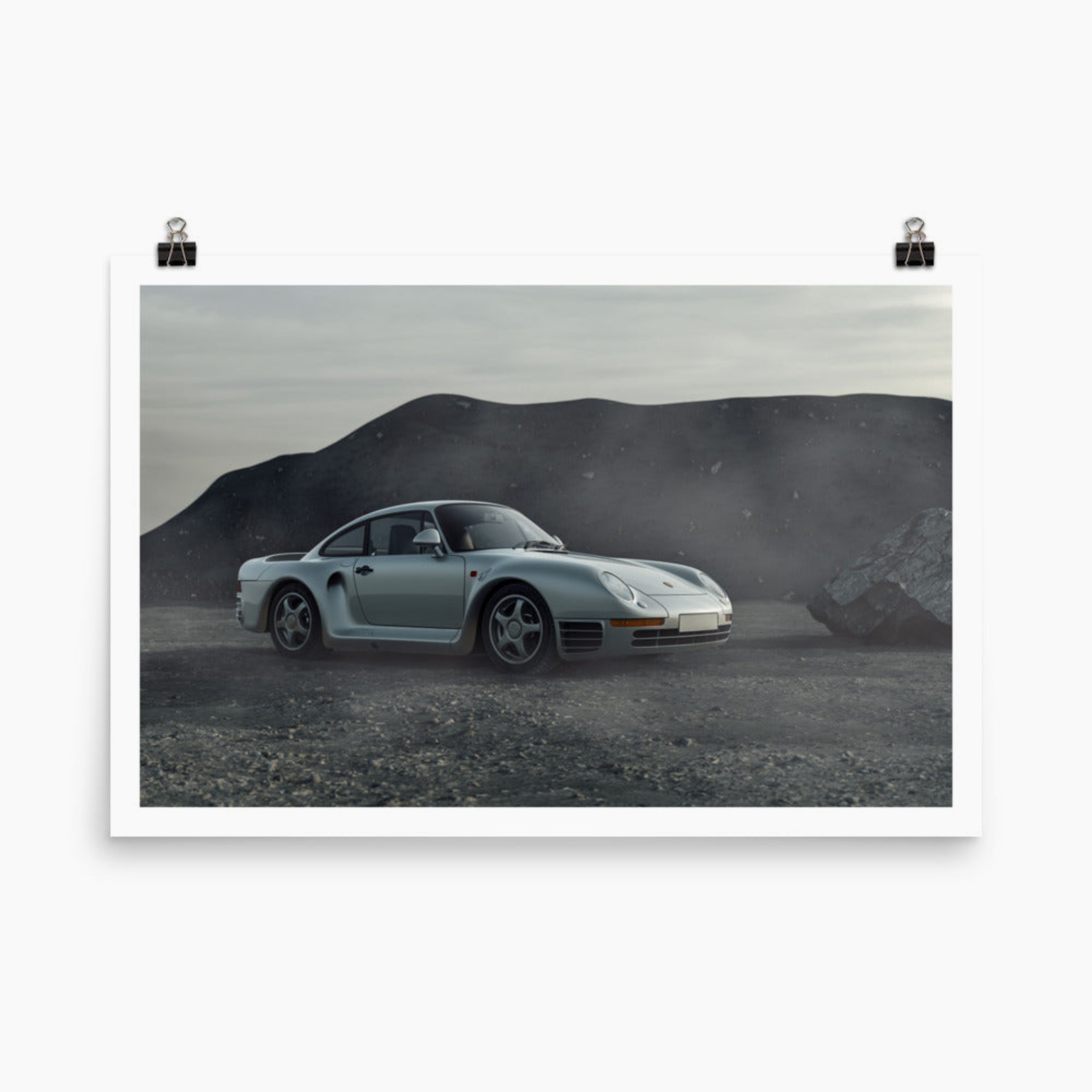 Porsche 959 in Desert