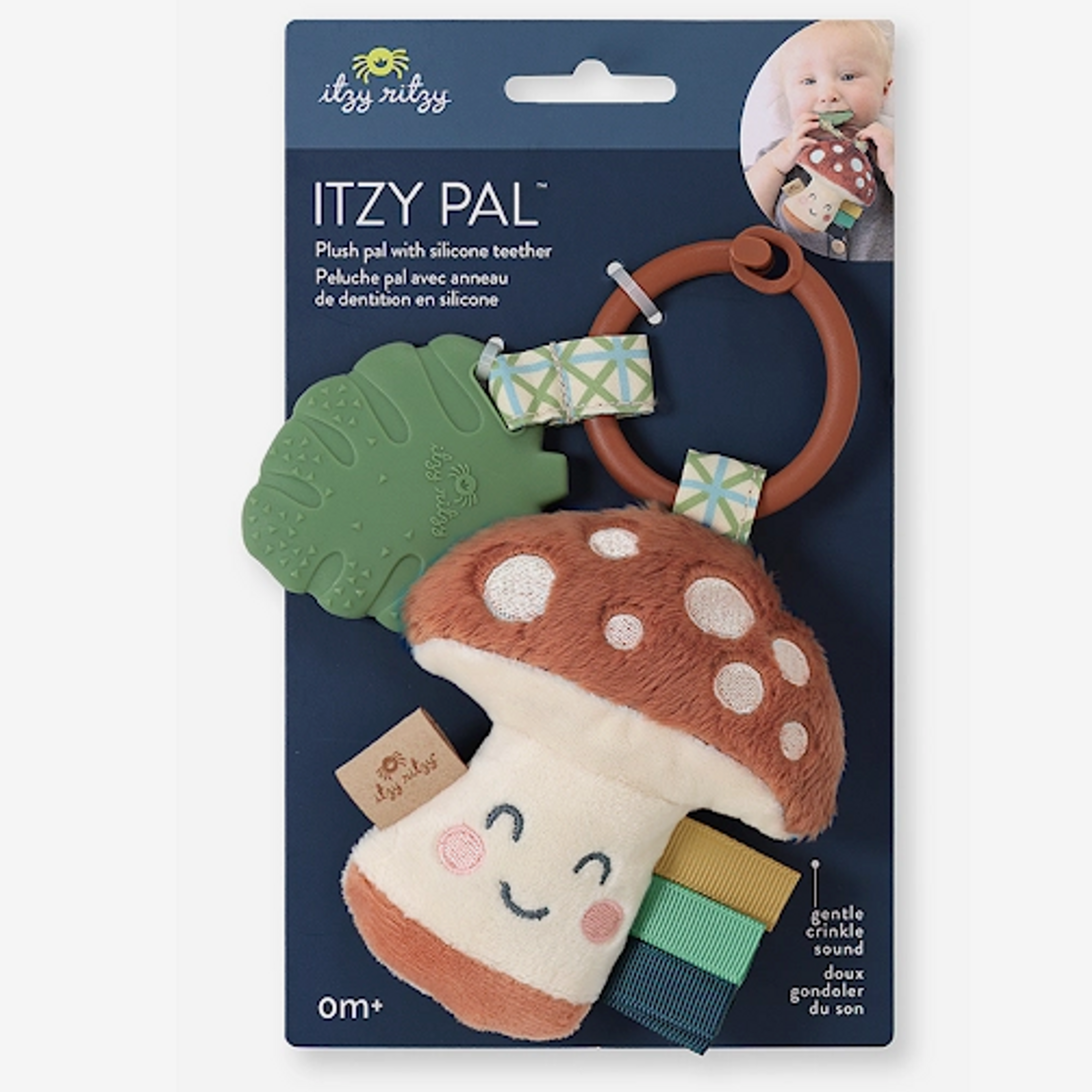 Itzy Ritzy Pal - Mushroom Teething Toy