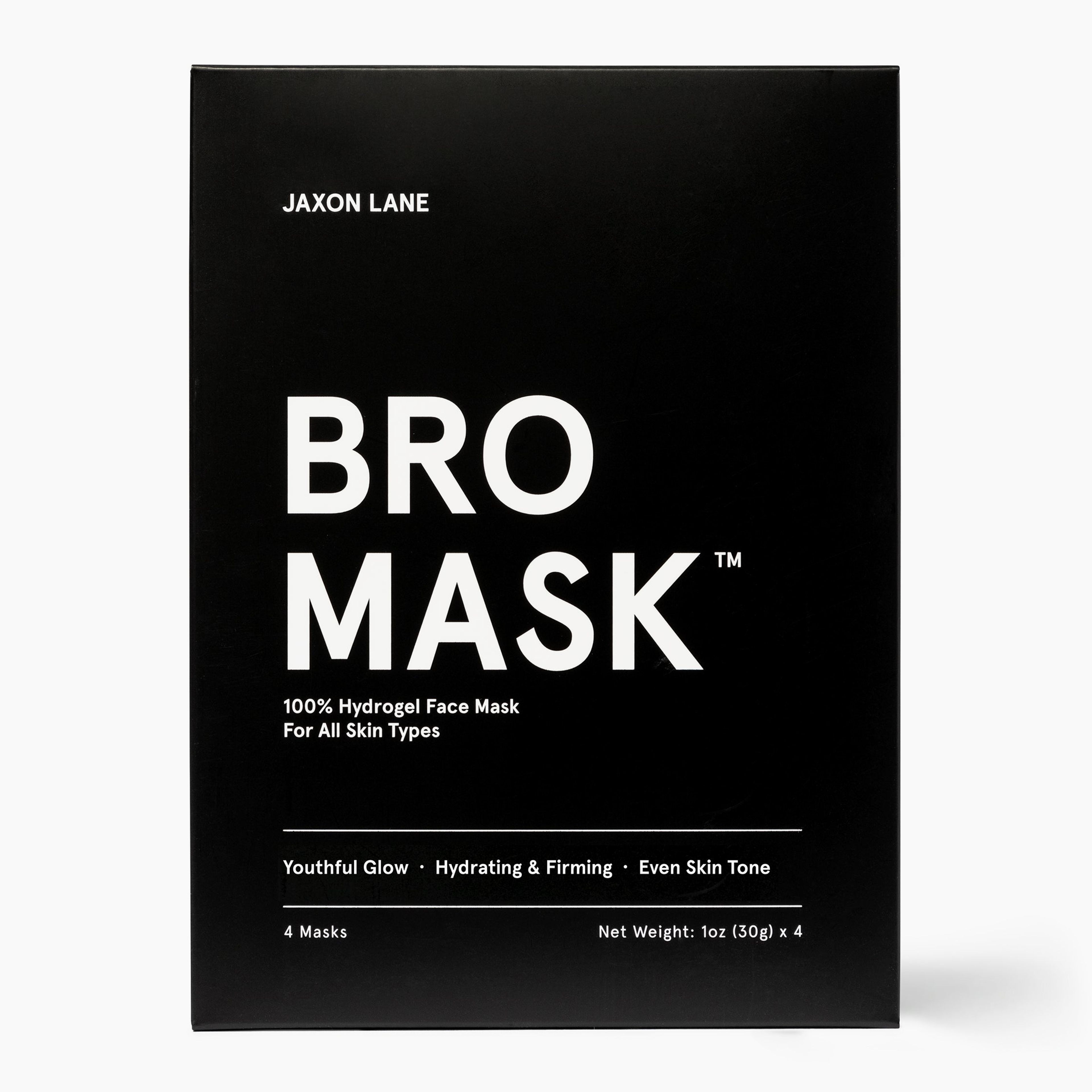 Bro Mask - Hydrogel Sheet Mask (4 Pack)