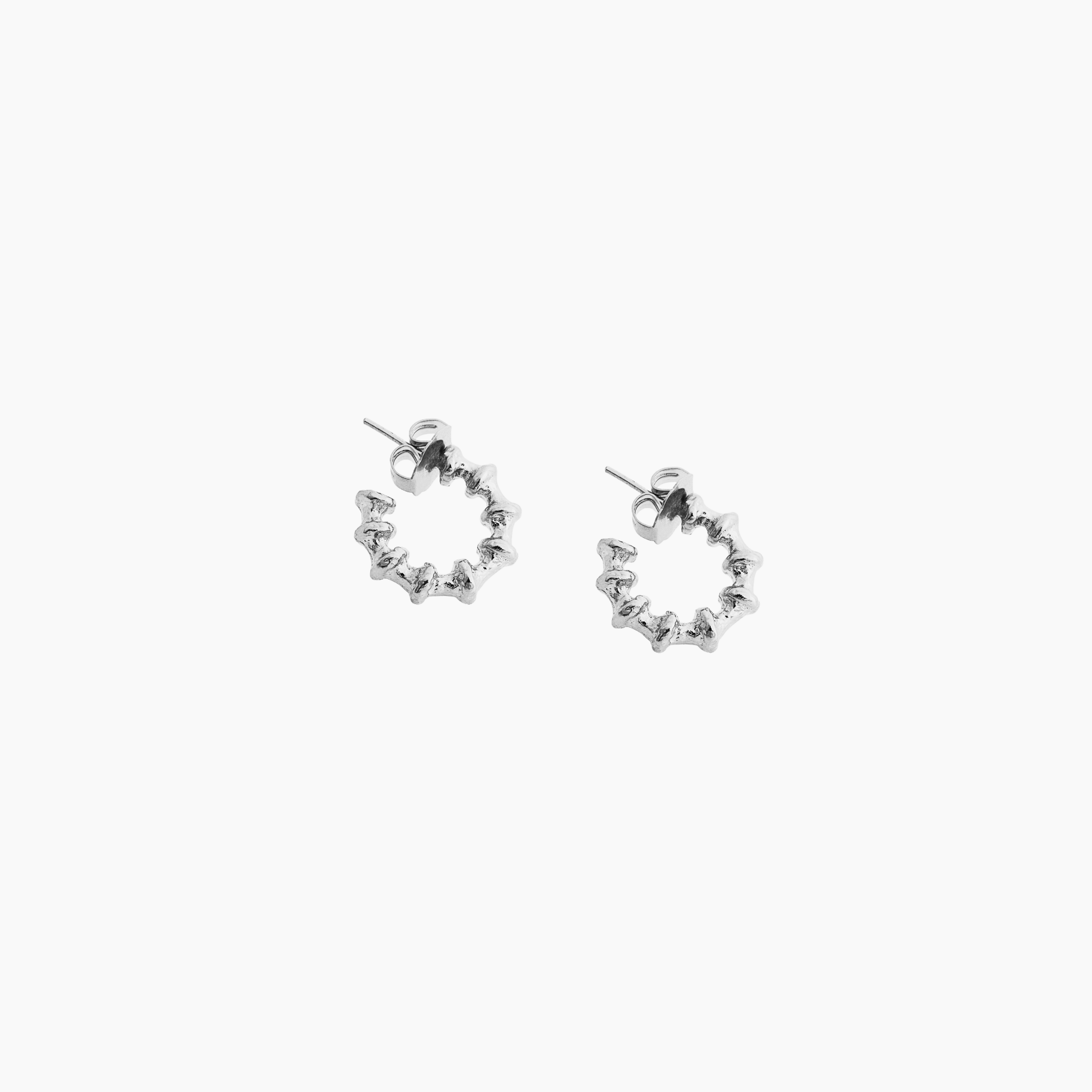 Mini Formation Hoops (Silver)