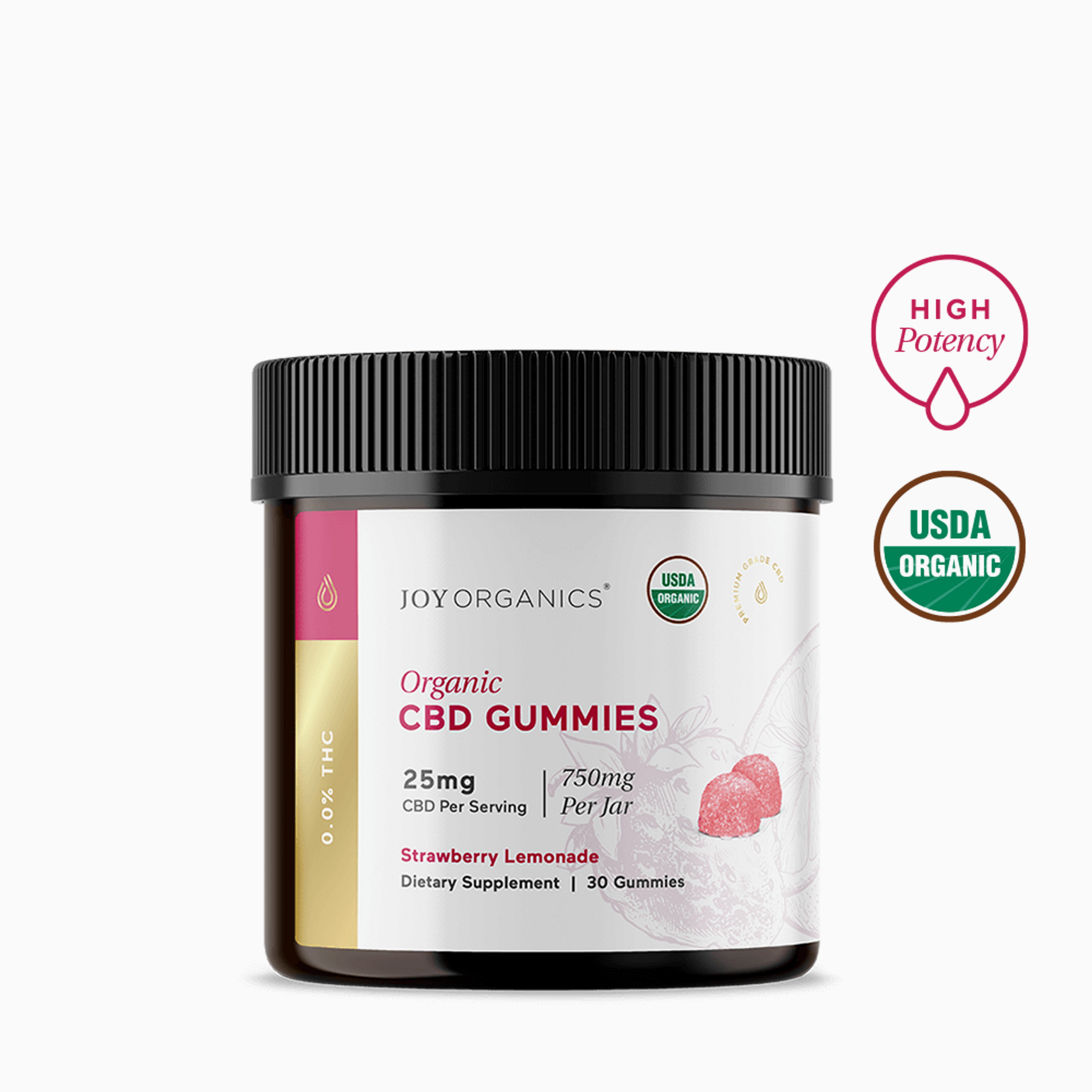Organic CBD Gummies (THC-Free)