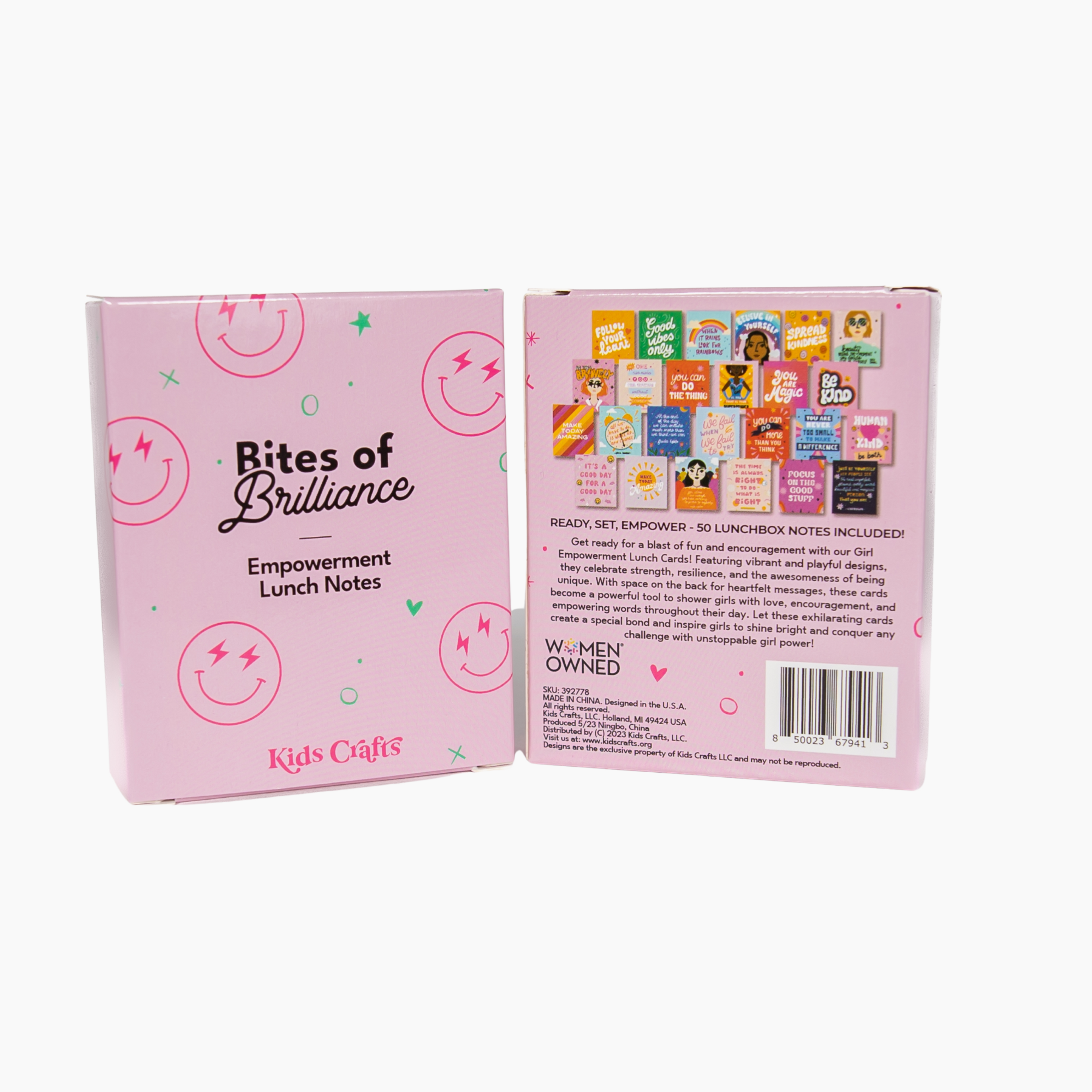 Bites of Brilliance Lunch Box Note Cards