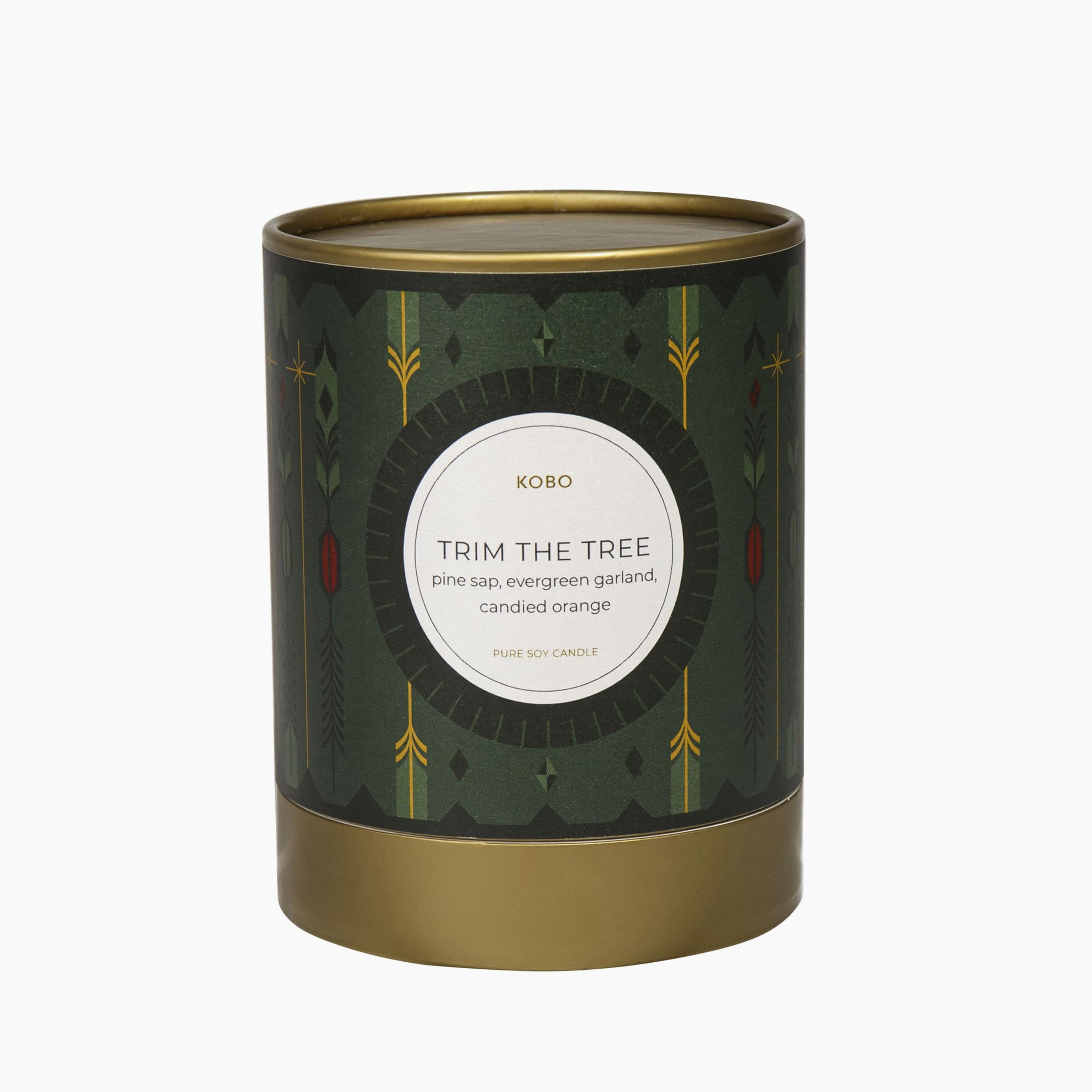 Trim the Tree Holiday 11 oz Pure Soy Candle