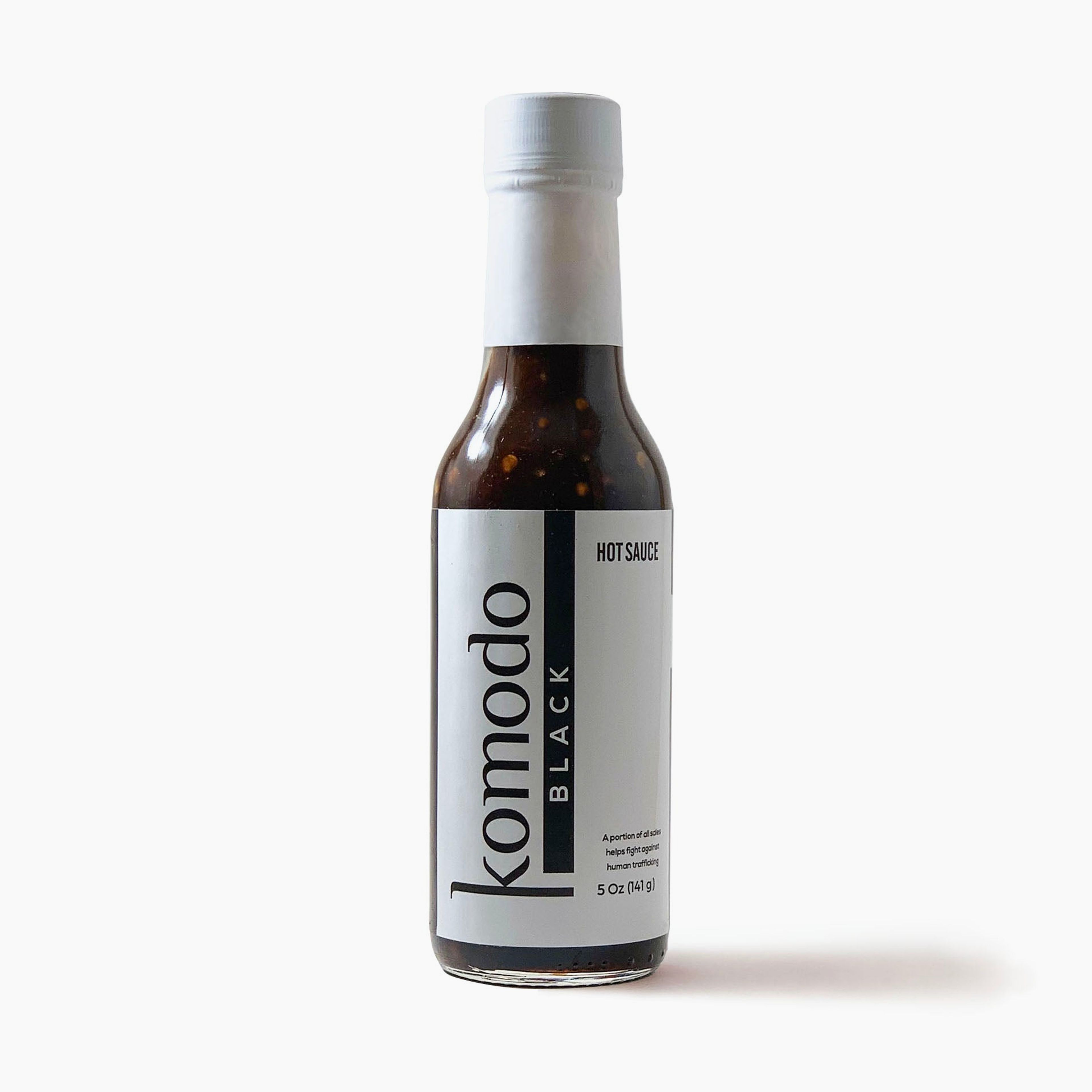 Komodo Black | Sweet Soy-Based Habanero Hot Sauce | 2022 Winner Flavor of Georgia & Golden Chile