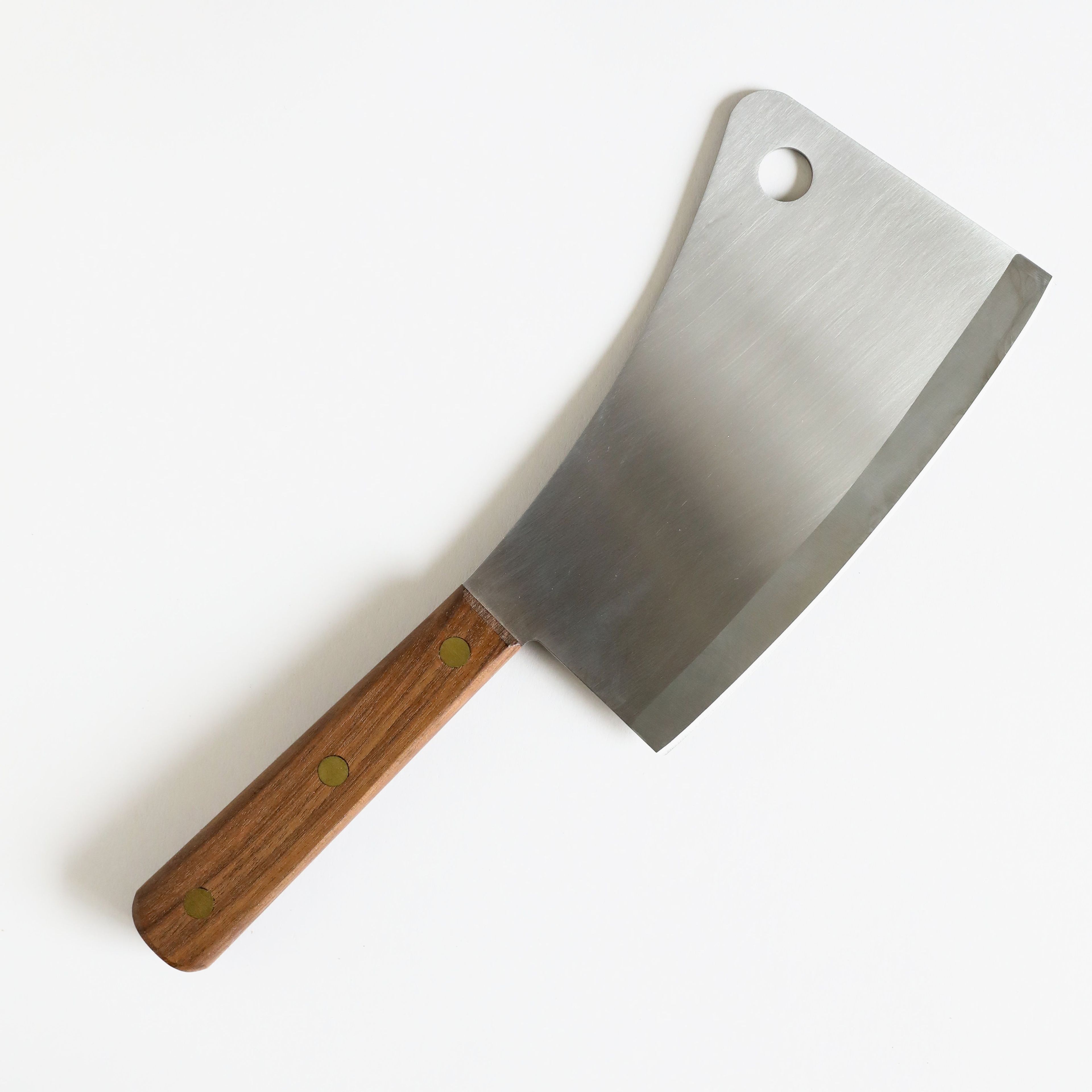 7.25" Meat Cleaver with Walnut Handle