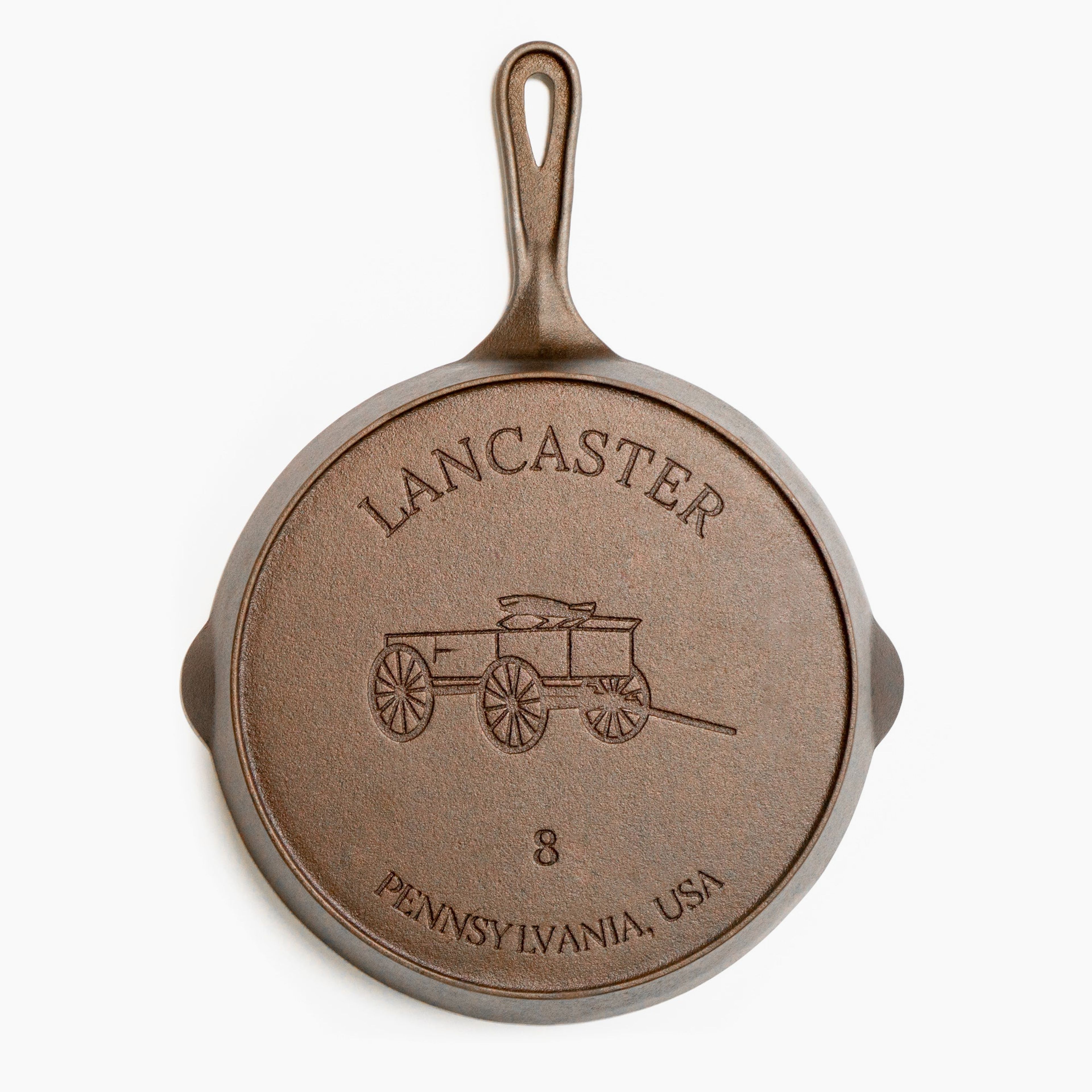 Lancaster No. 8 Cast Iron Skillet
