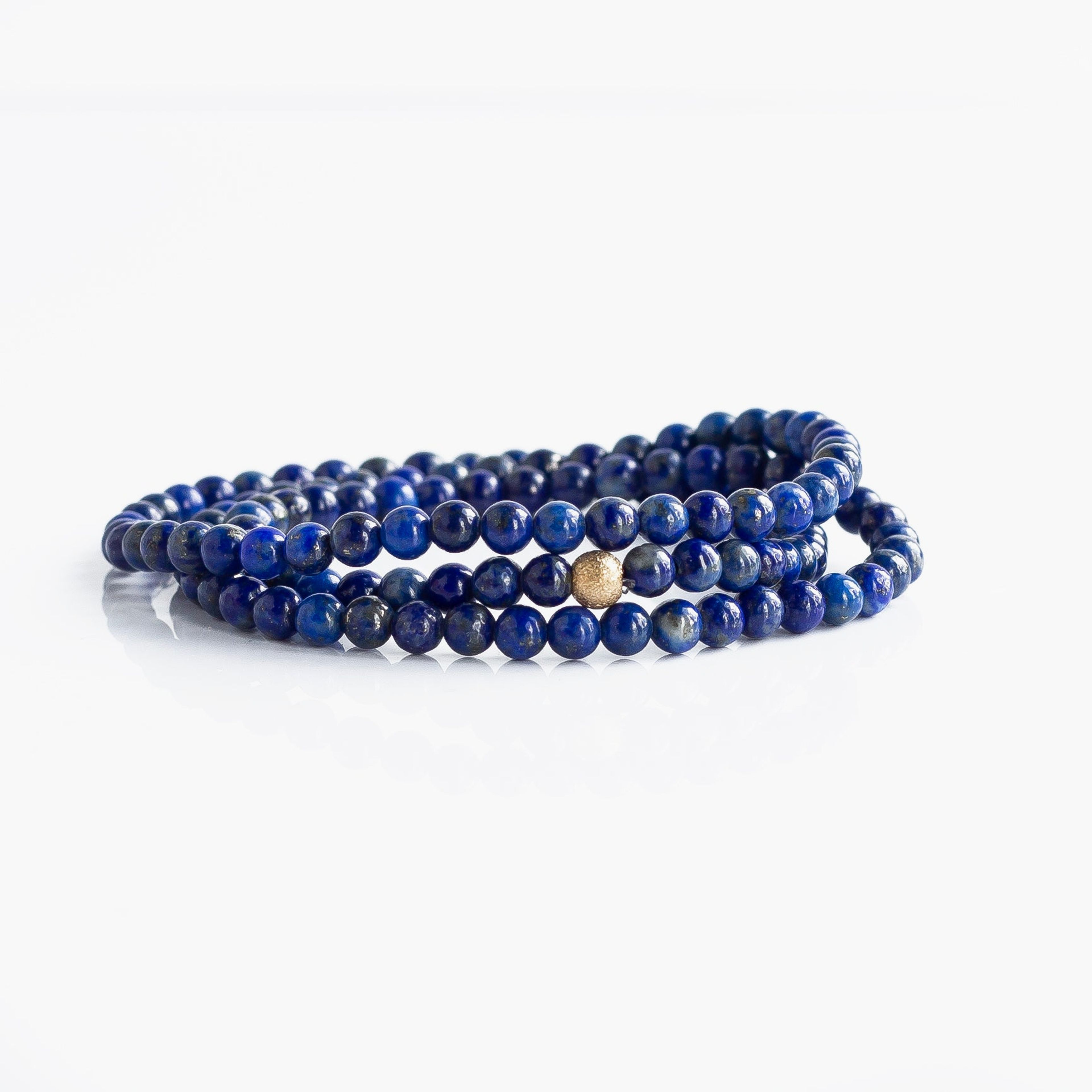 Gemstone Bracelets-Lapis Lazuli, 3 Sizes