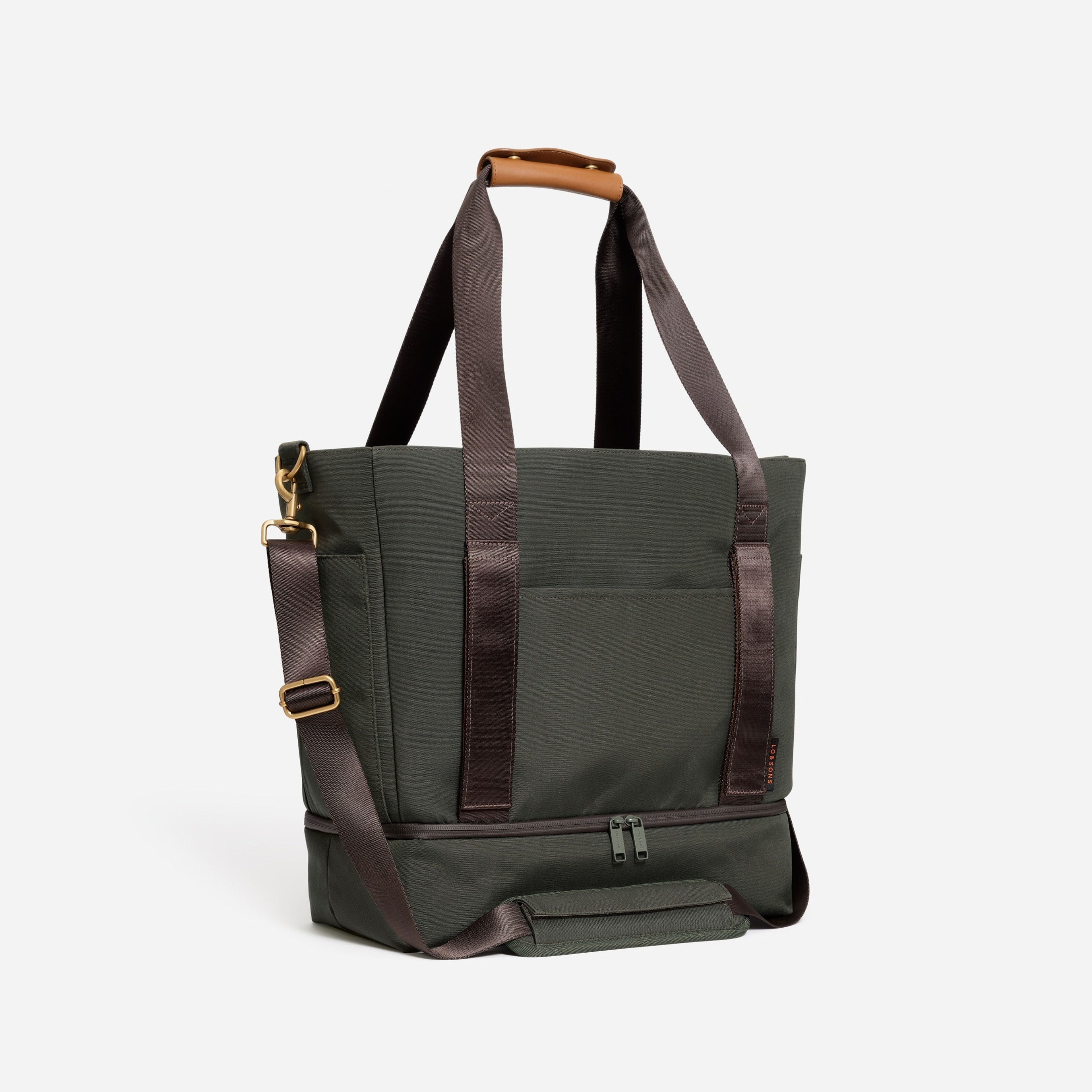 Catalina Supreme Tote - Waxed Eco Friendly Poly - Olive