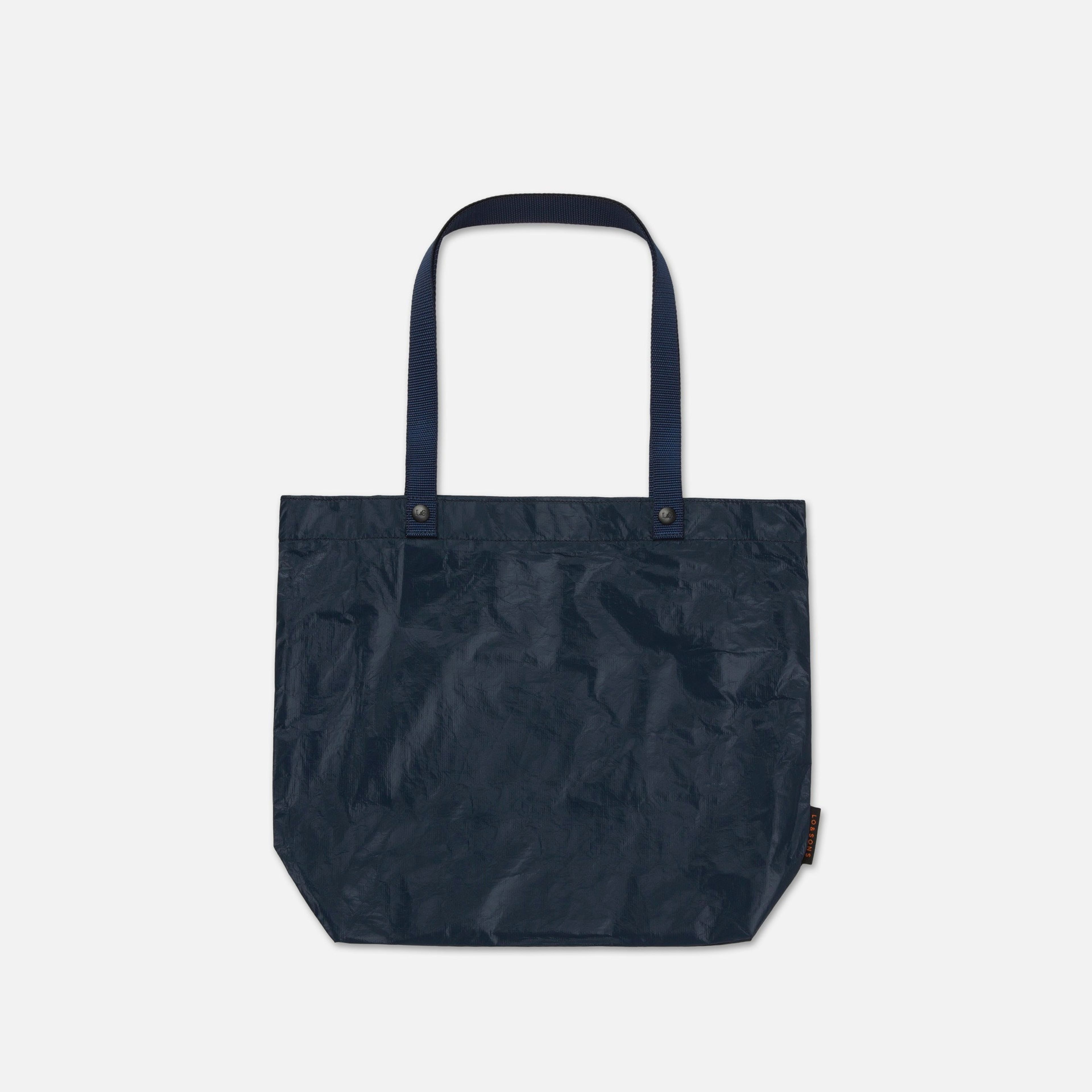 The Del Mar Packable Tote Small - Tyvek - Navy