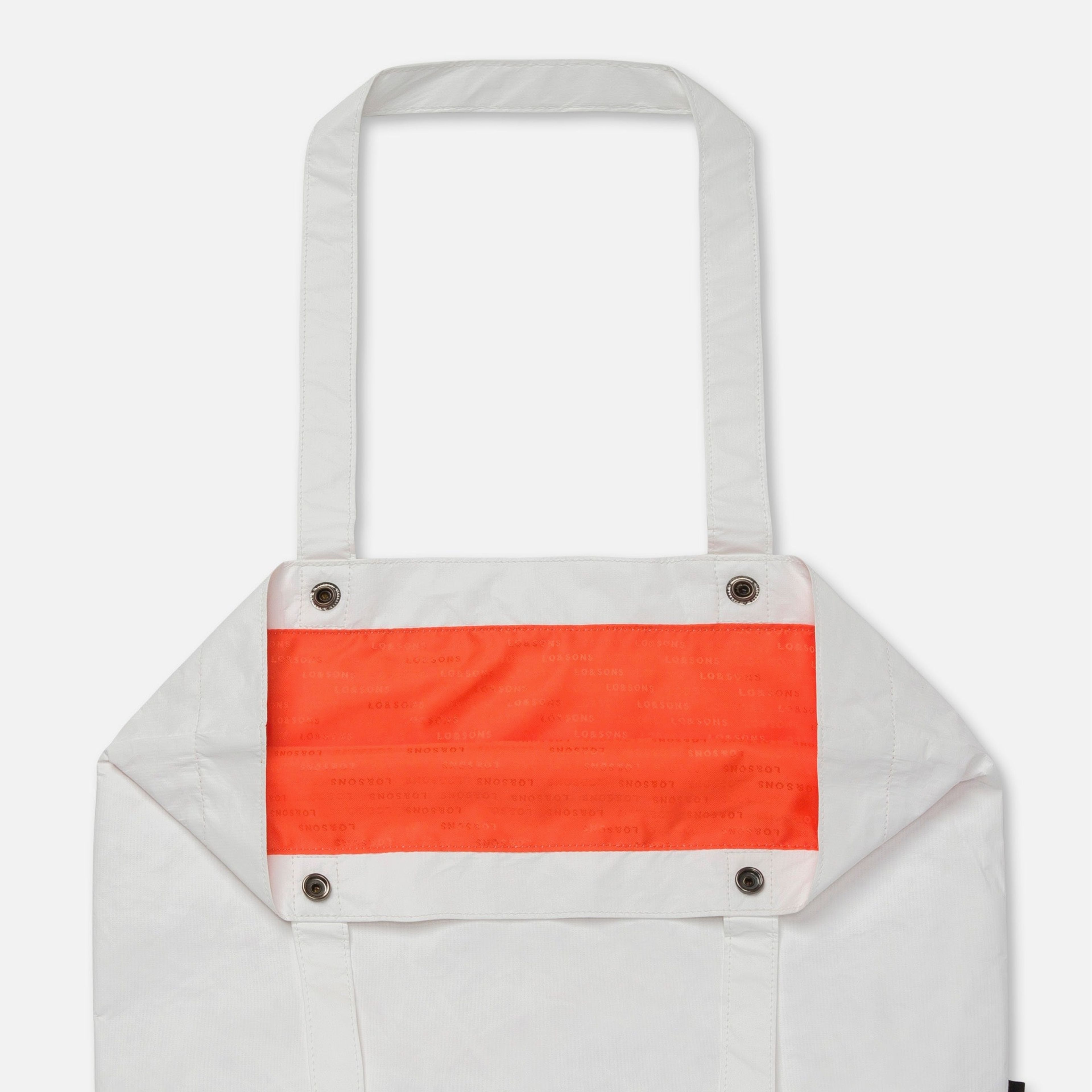 The Del Mar Packable Tote Small - Tyvek - White