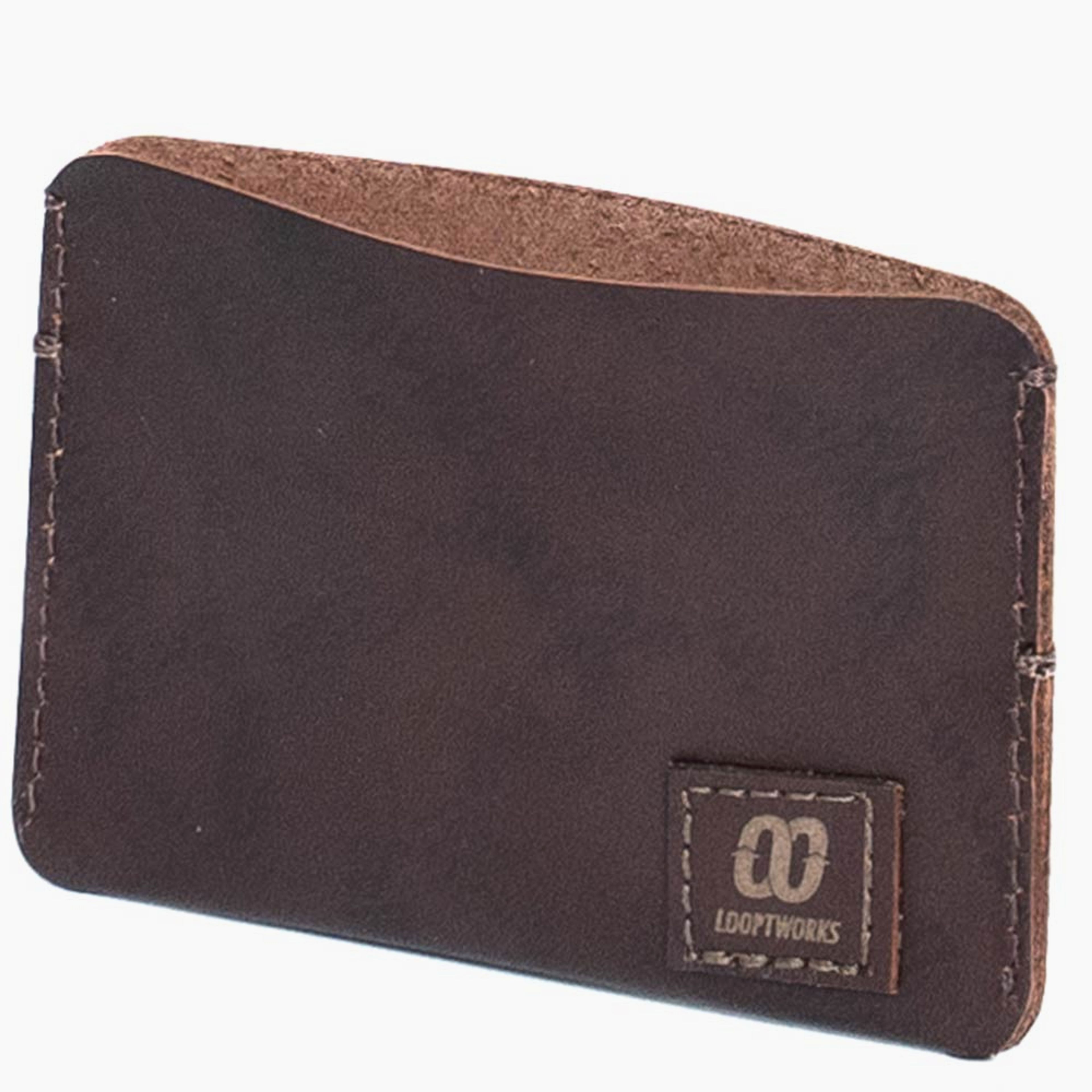 Rustic Leather Card Wallet
