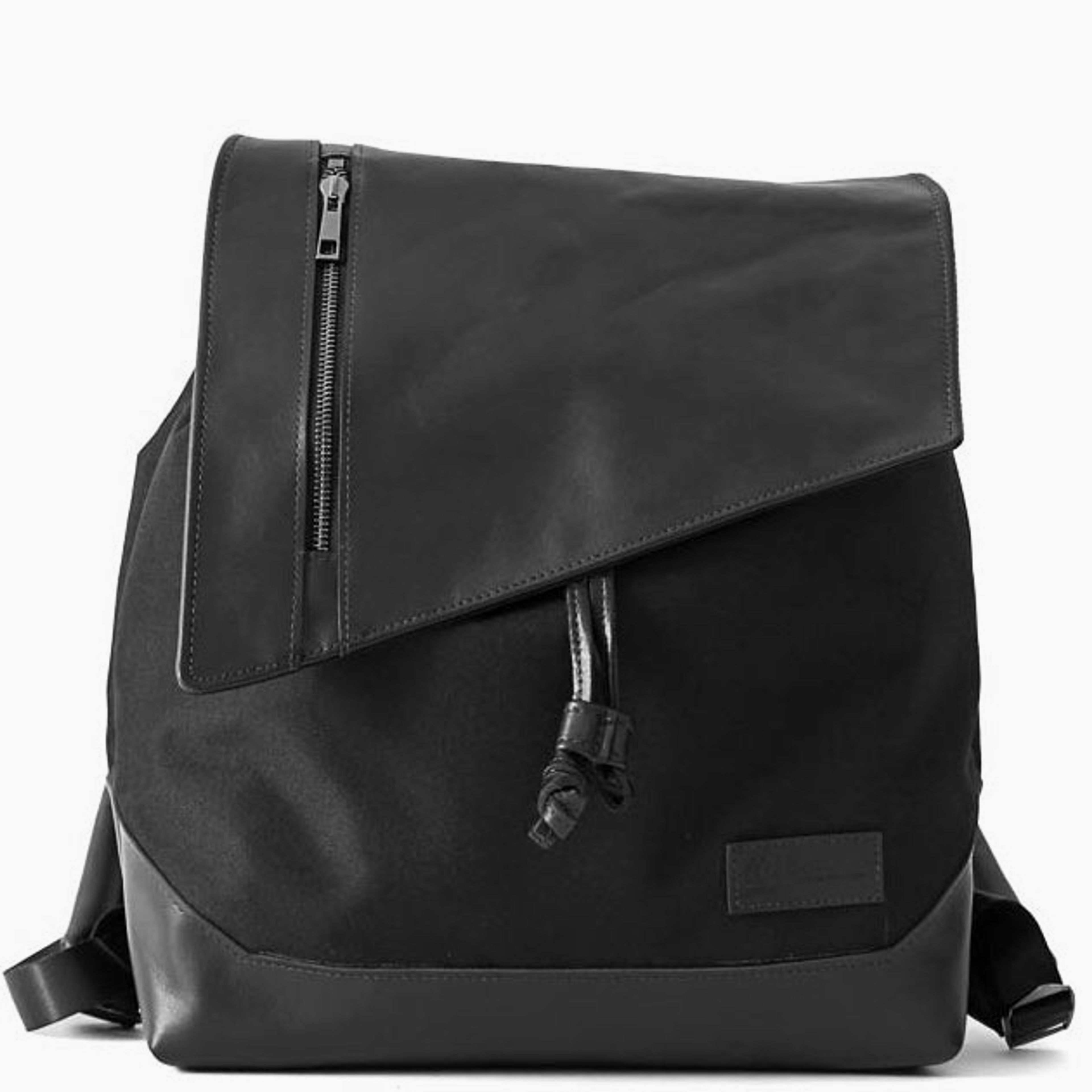 Voltaic Luxe Canvas Leather Cinch Backpack