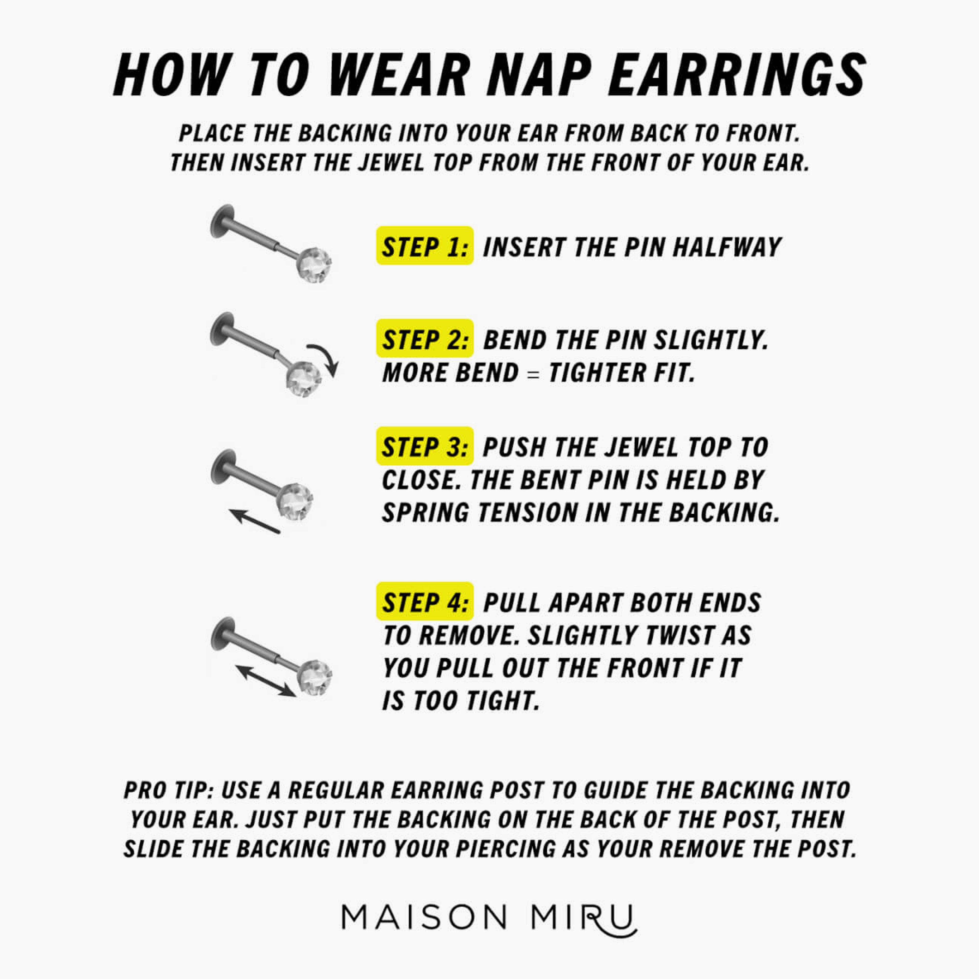 Little Bar Nap Earrings
