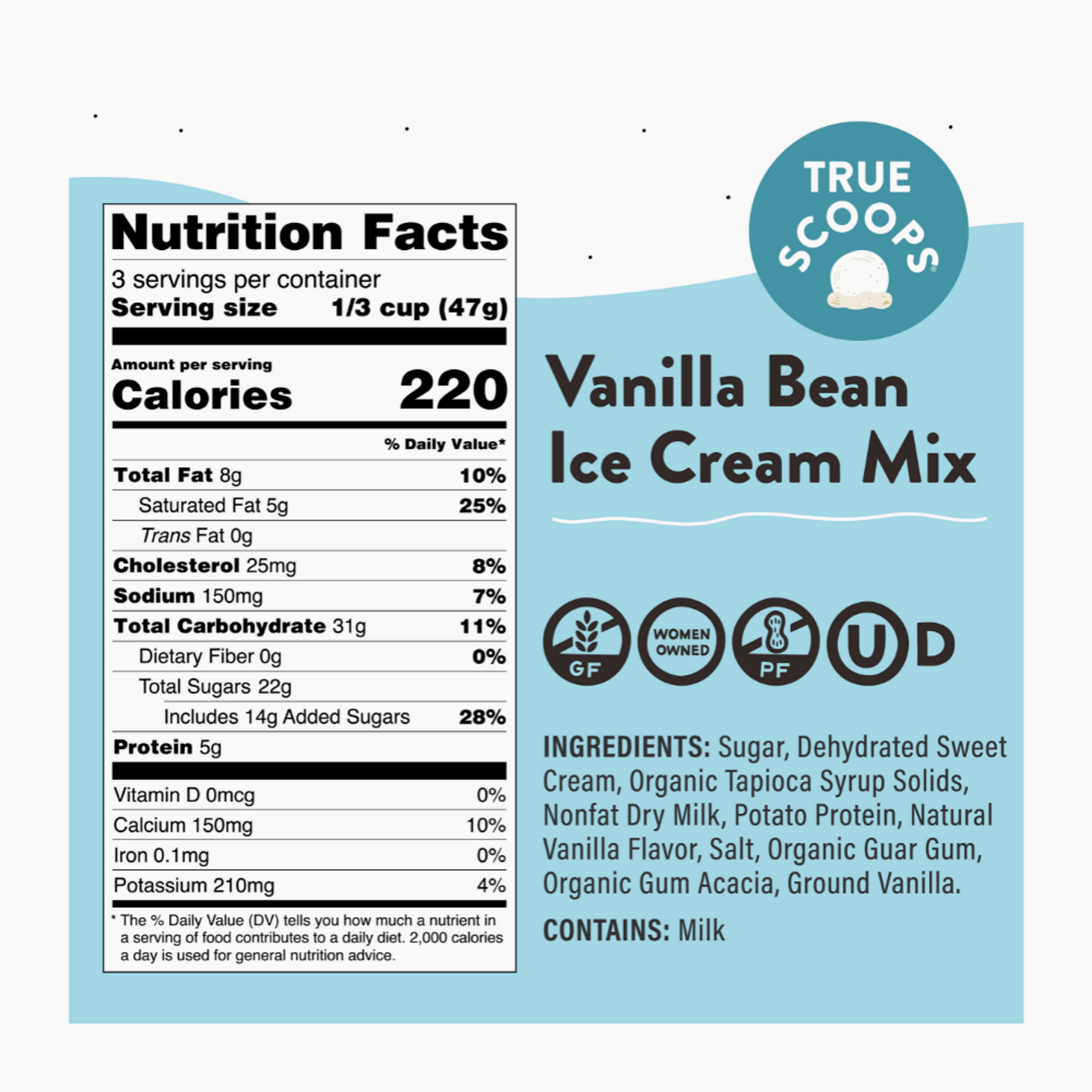 Caroo x Vanilla Bean Ice Cream Mix 3-Pack