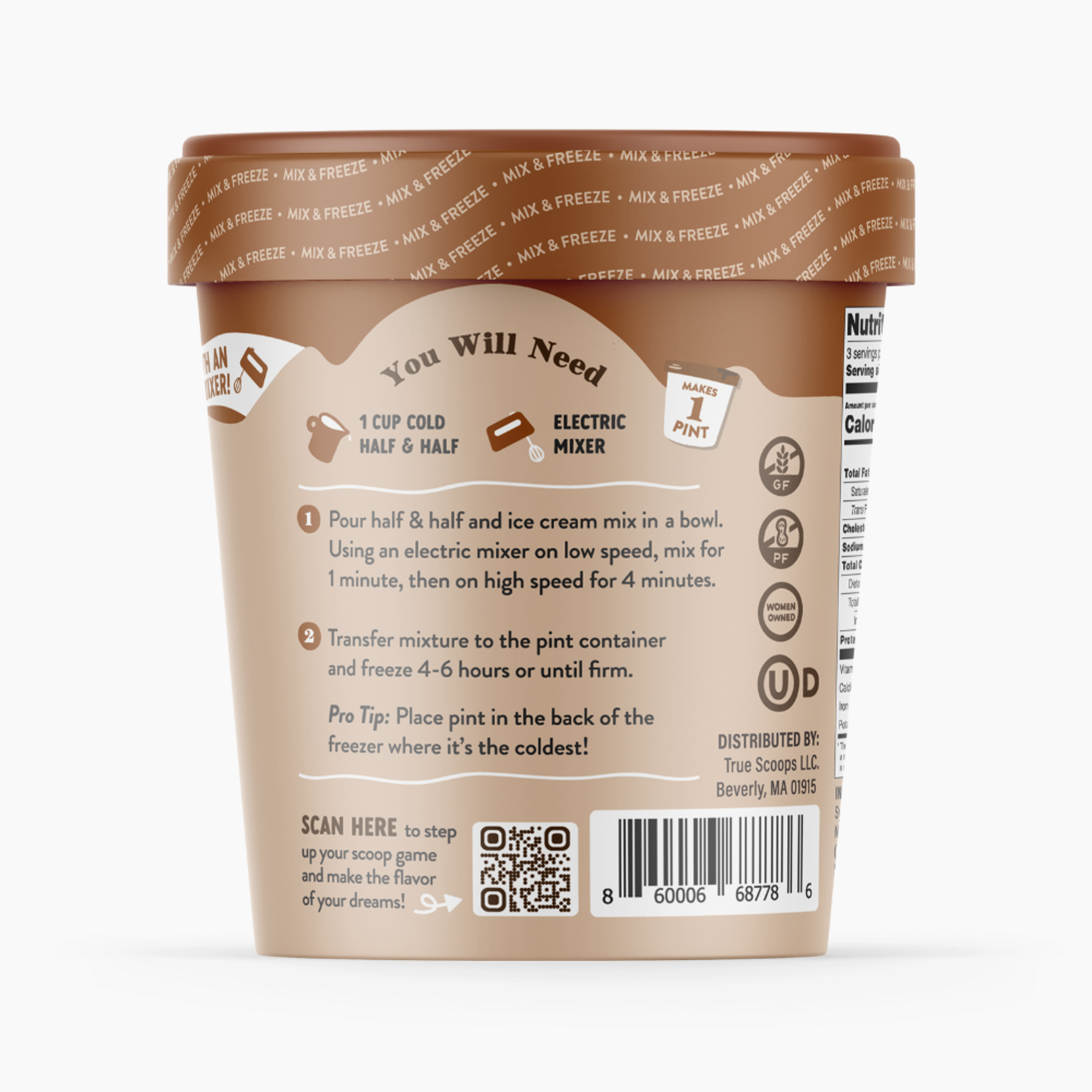 Lifibifi x Chocolate Ice Cream Mix 3-Pack