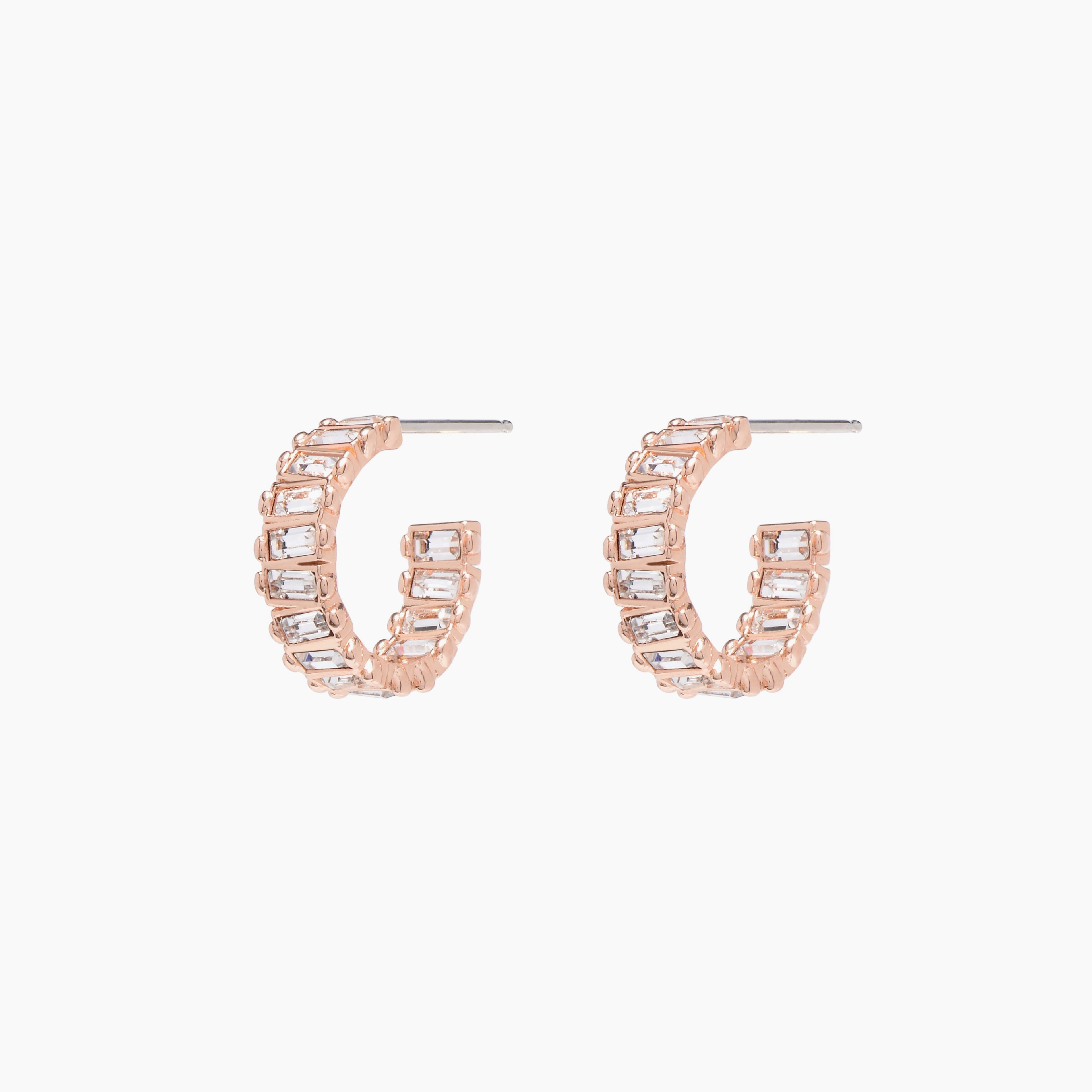 XS Baby Serena Hoops in Rose Gold