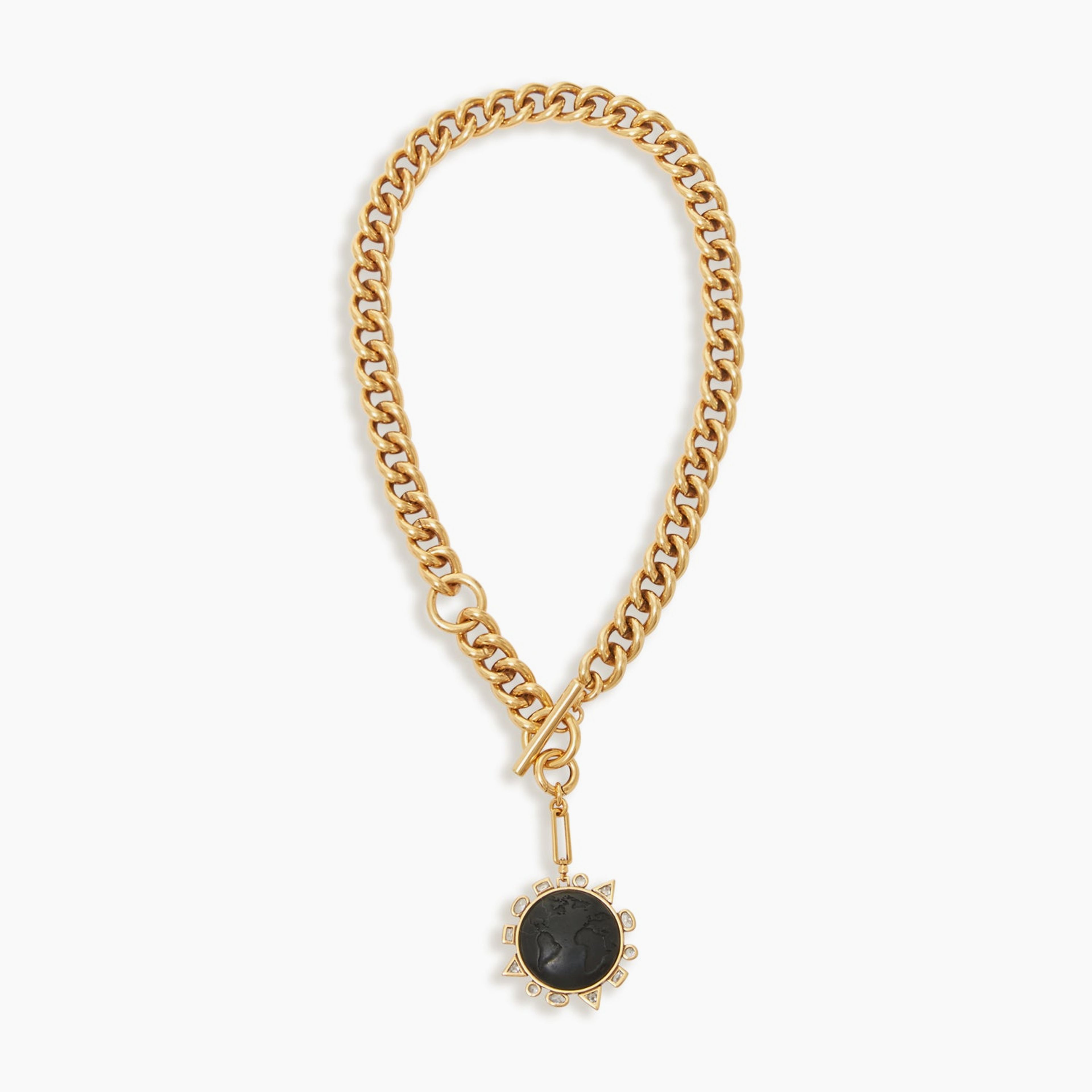 Odyssey Necklace Black Gold